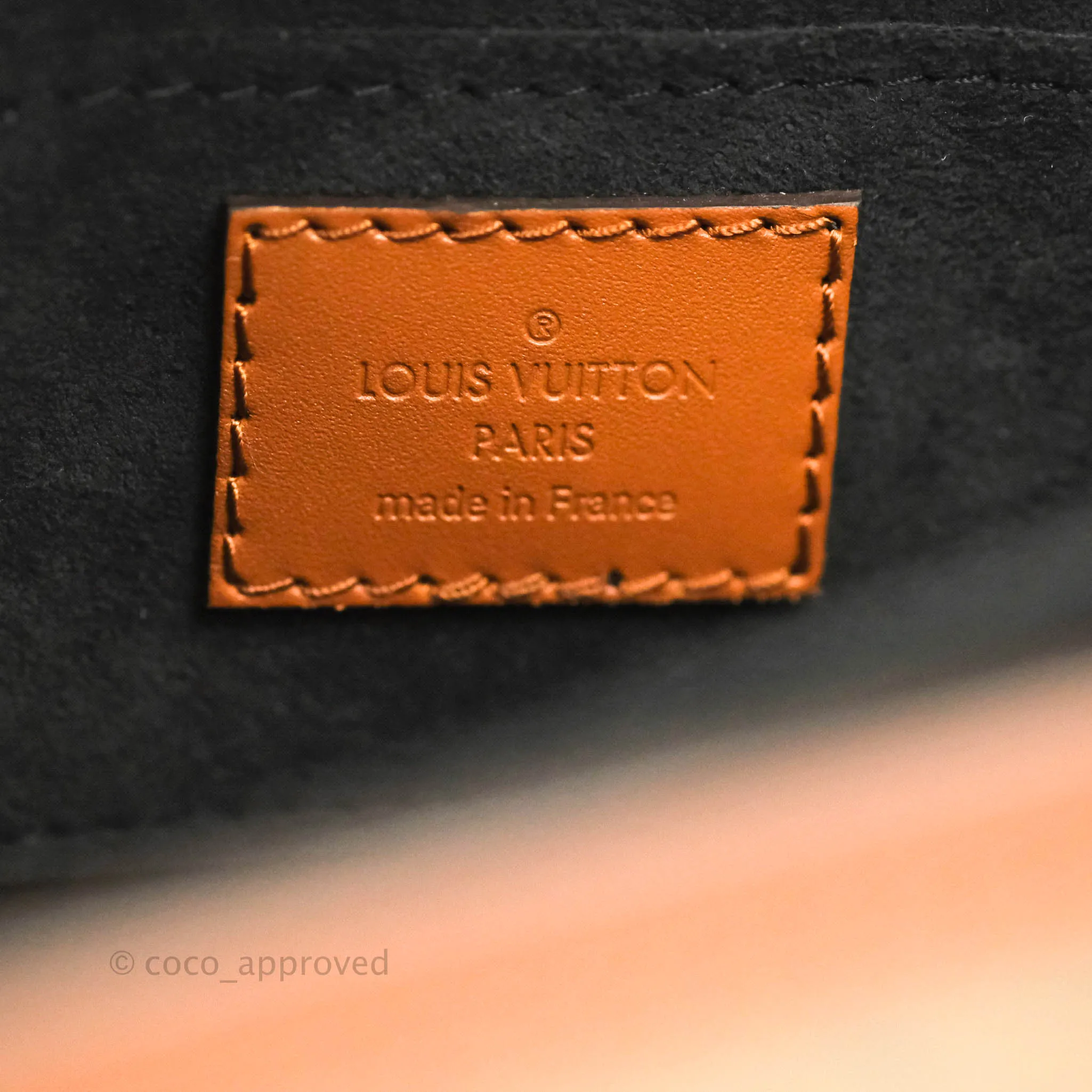 Louis Vuitton Mini Dauphine Monogram Tan Calfskin