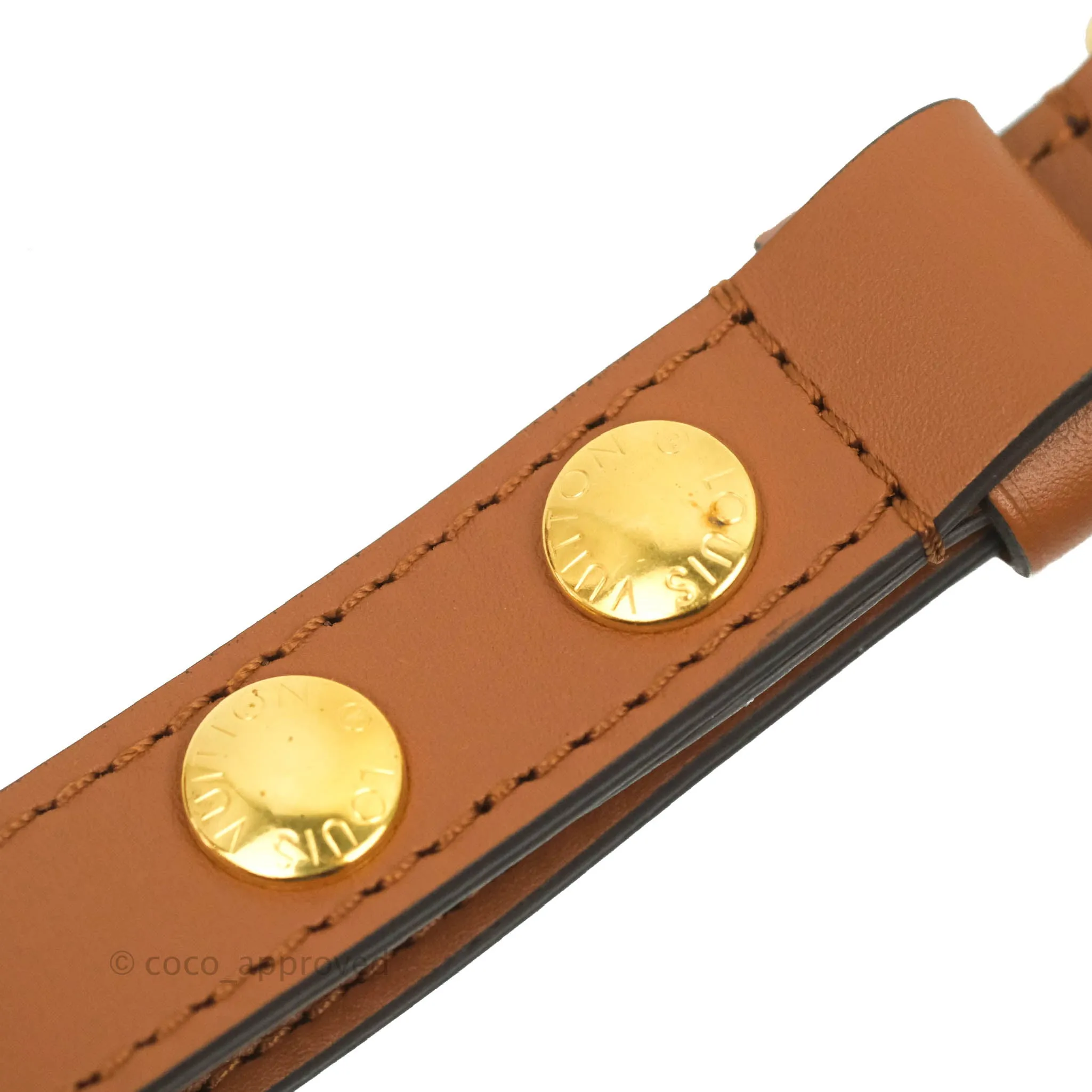 Louis Vuitton Mini Dauphine Monogram Tan Calfskin