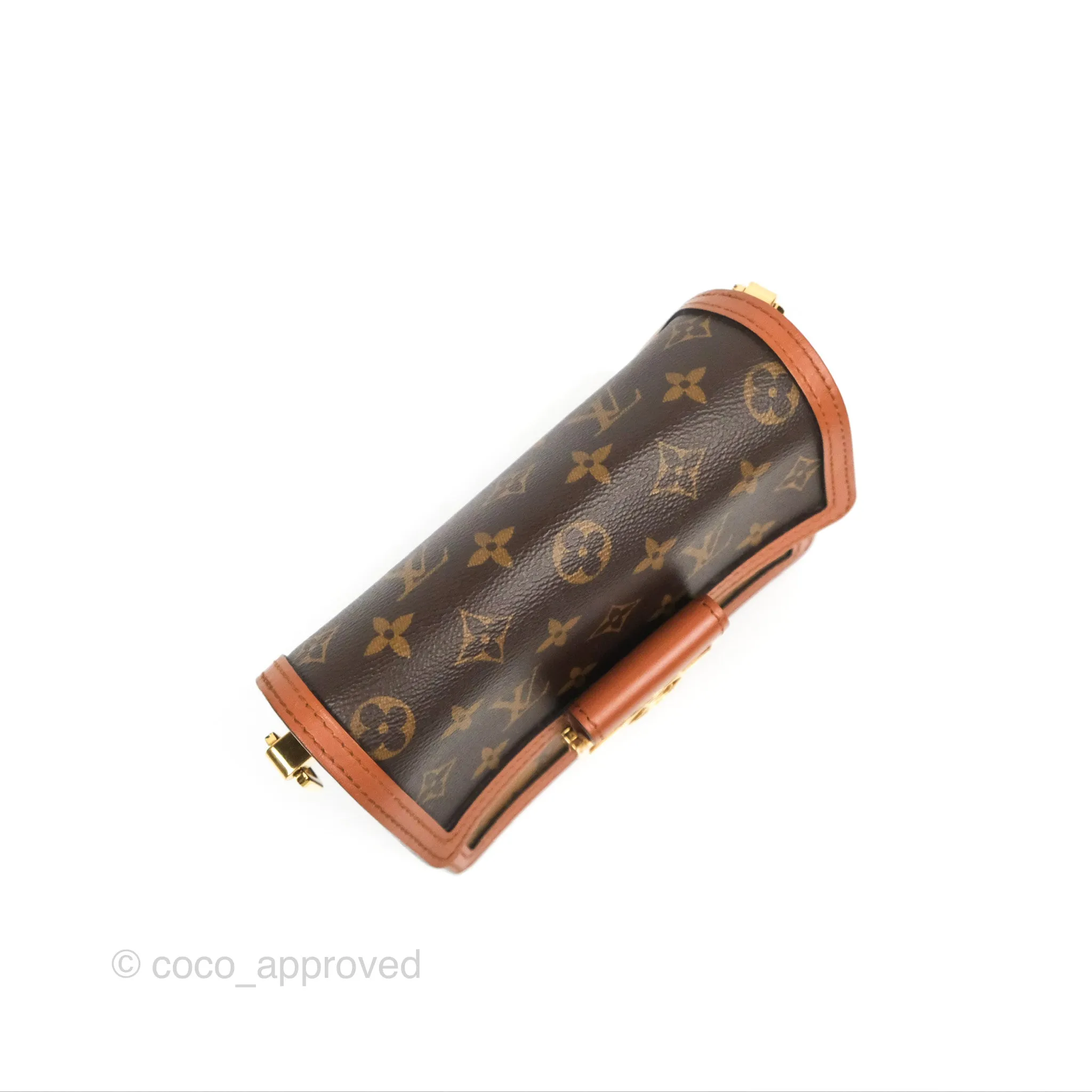 Louis Vuitton Mini Dauphine Monogram Tan Calfskin