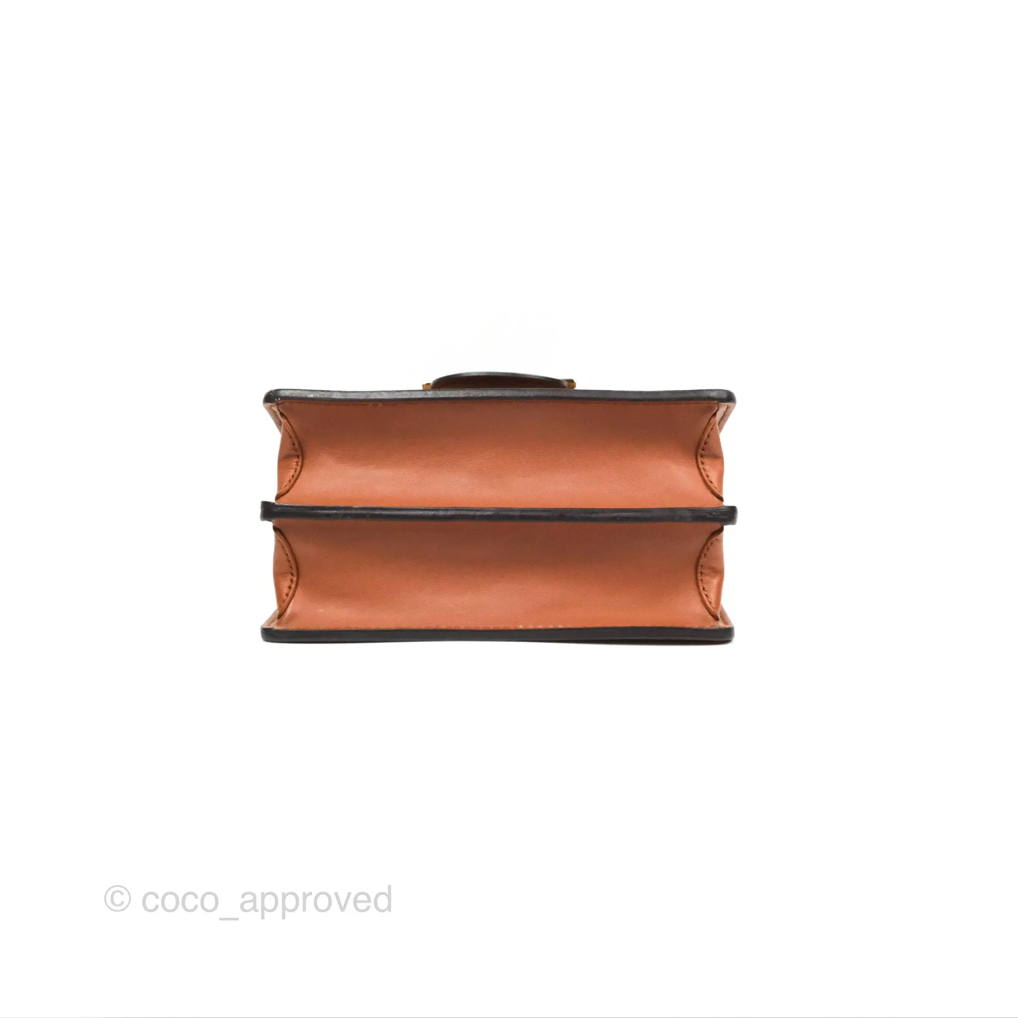 Louis Vuitton Mini Dauphine Monogram Tan Calfskin