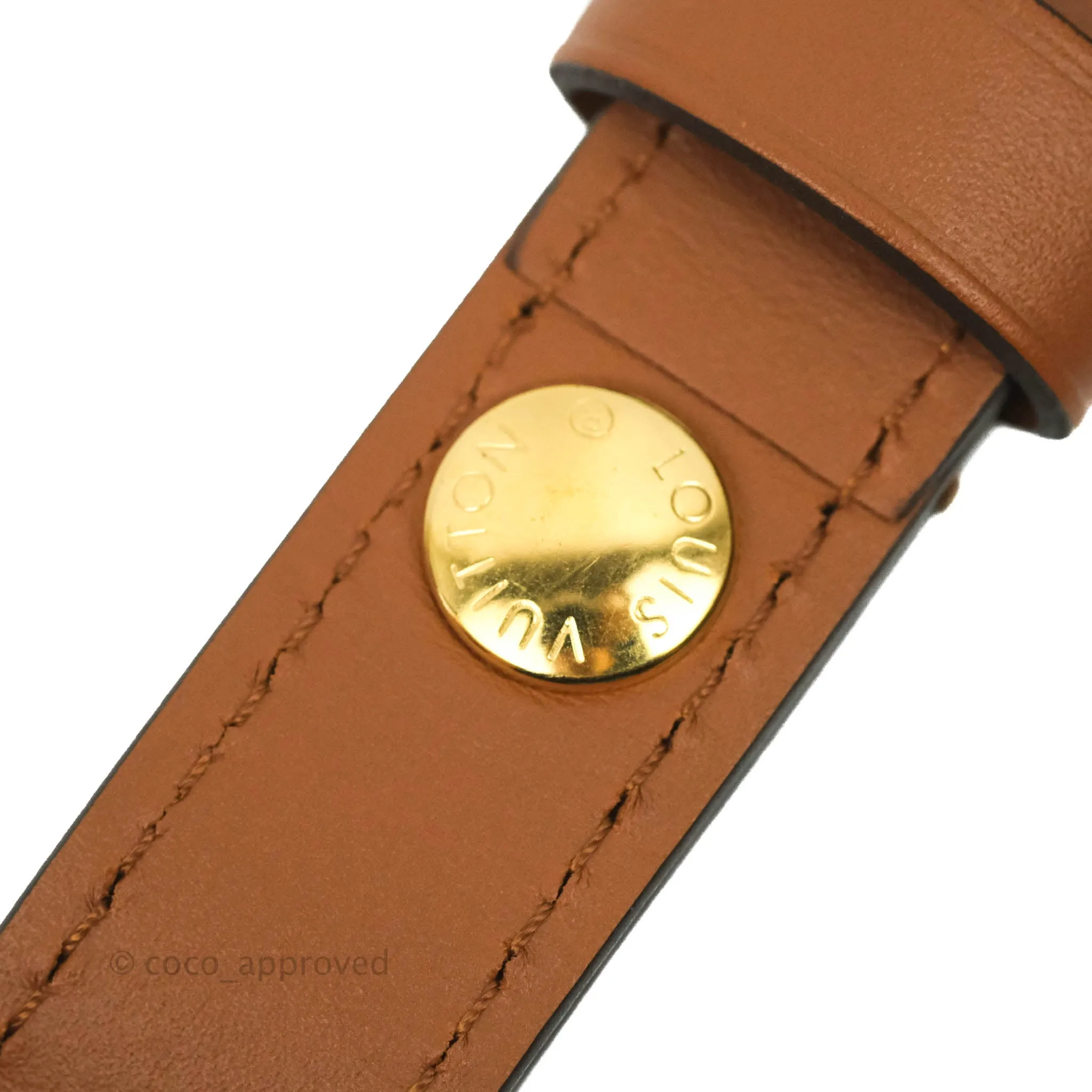 Louis Vuitton Mini Dauphine Monogram Tan Calfskin