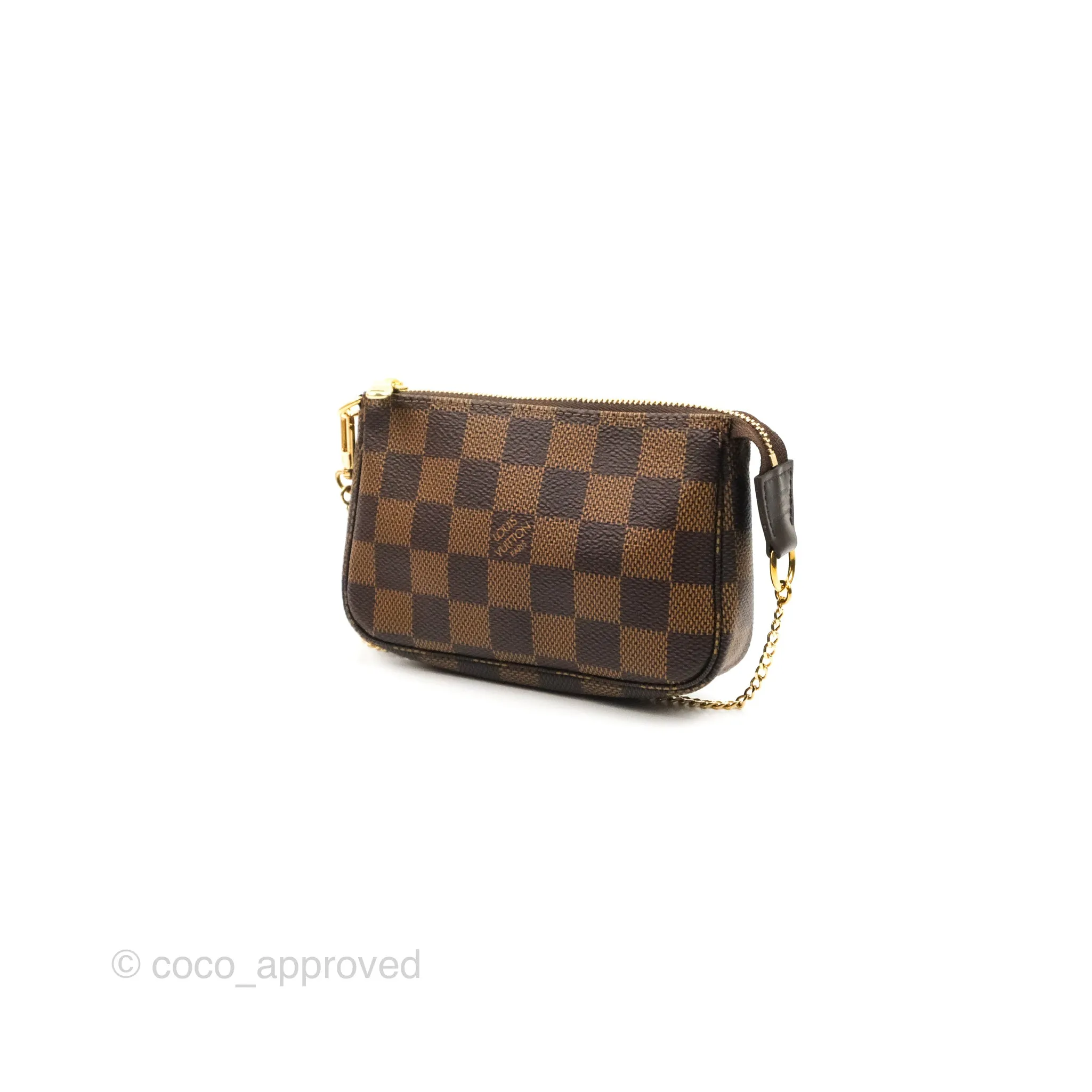 Louis Vuitton Mini Pochette Accessories Damier Ebene