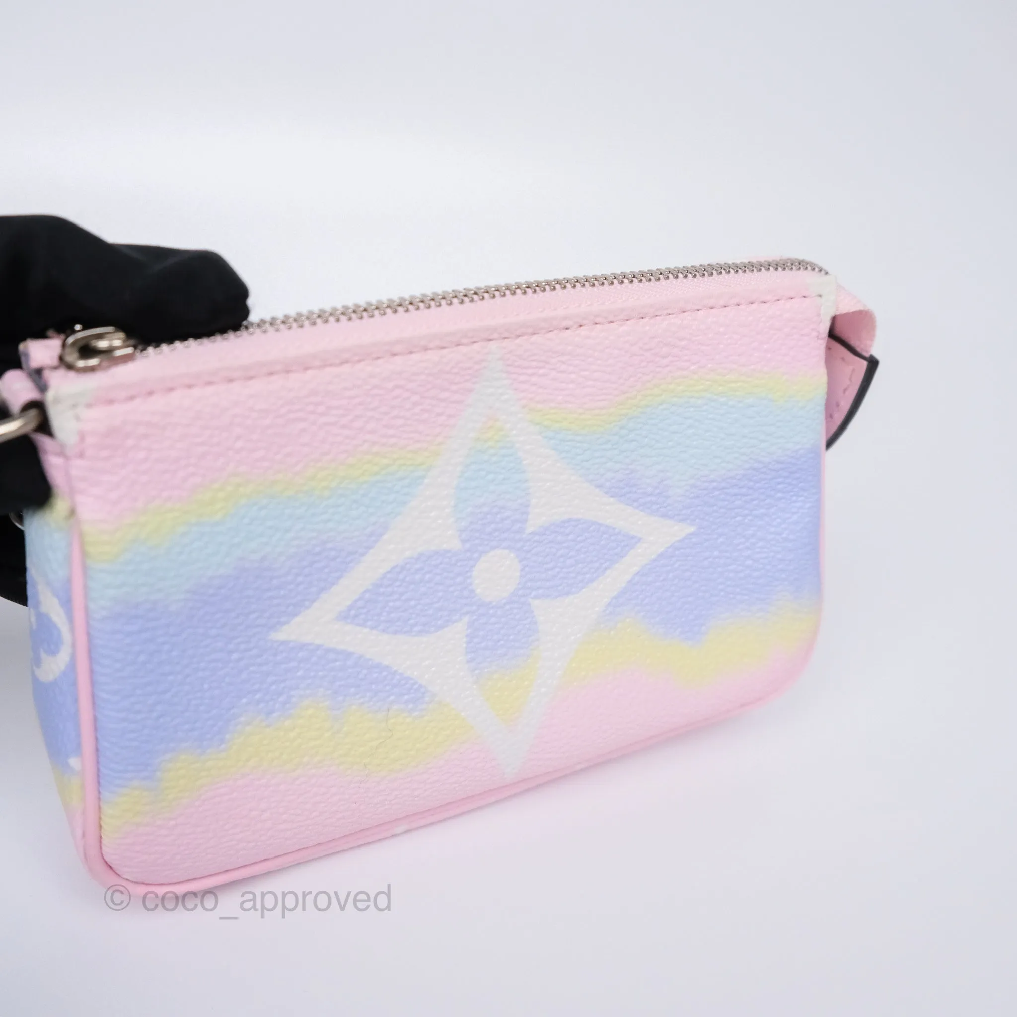 Louis Vuitton Mini Pochette Accessories Escale Pastel Monogram