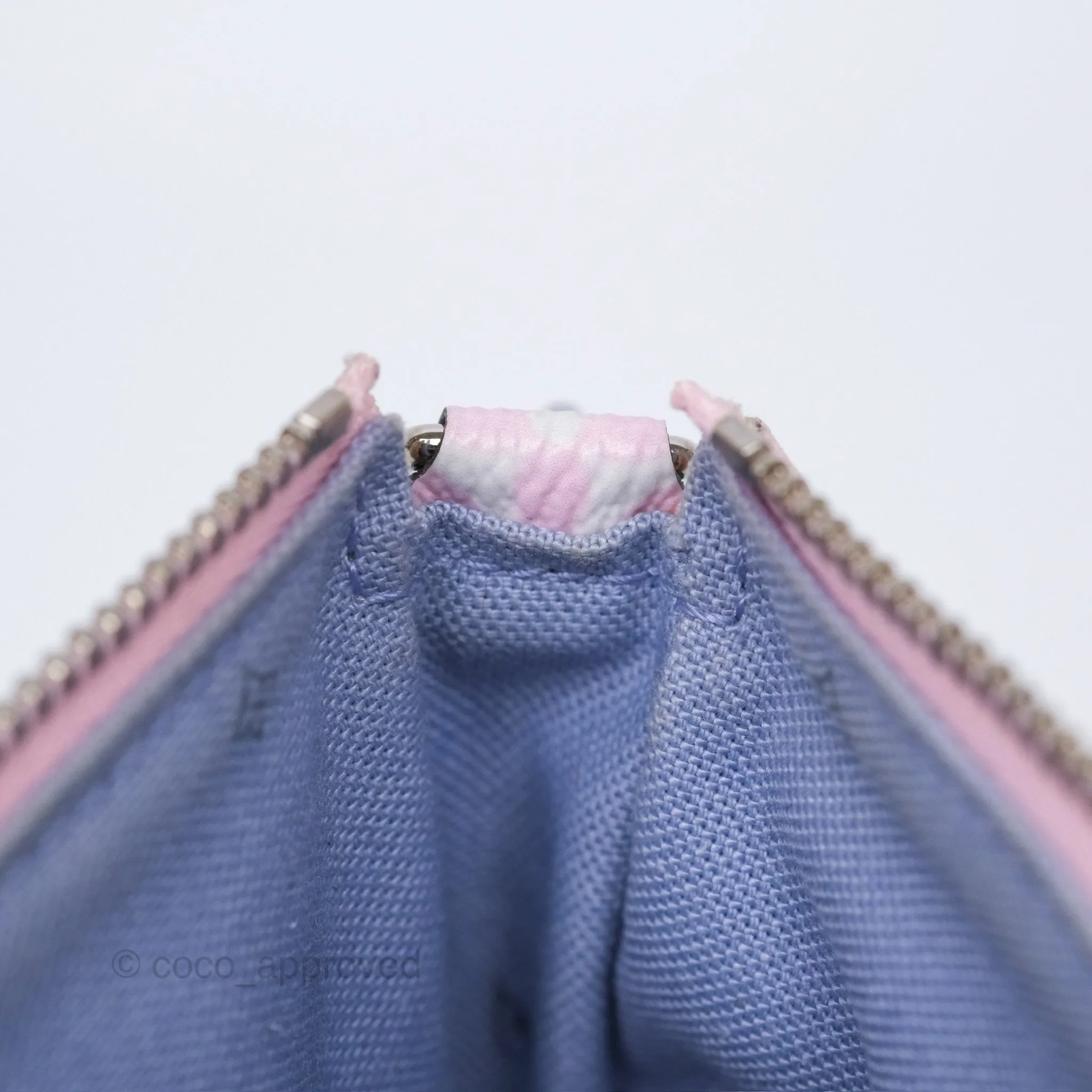 Louis Vuitton Mini Pochette Accessories Escale Pastel Monogram