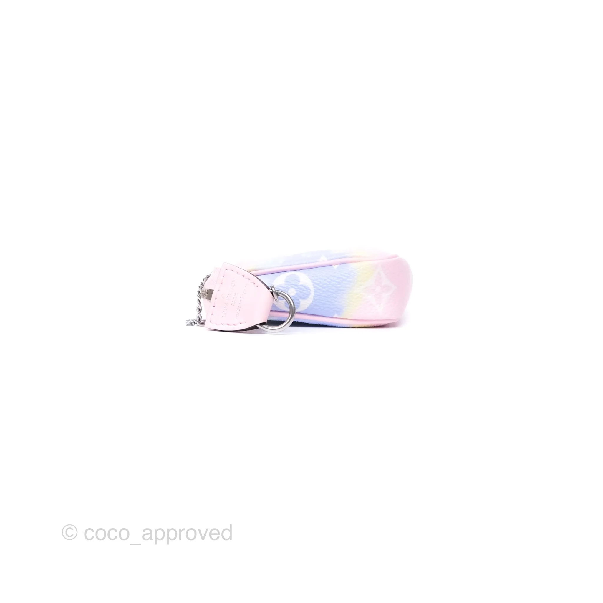 Louis Vuitton Mini Pochette Accessories Escale Pastel Monogram