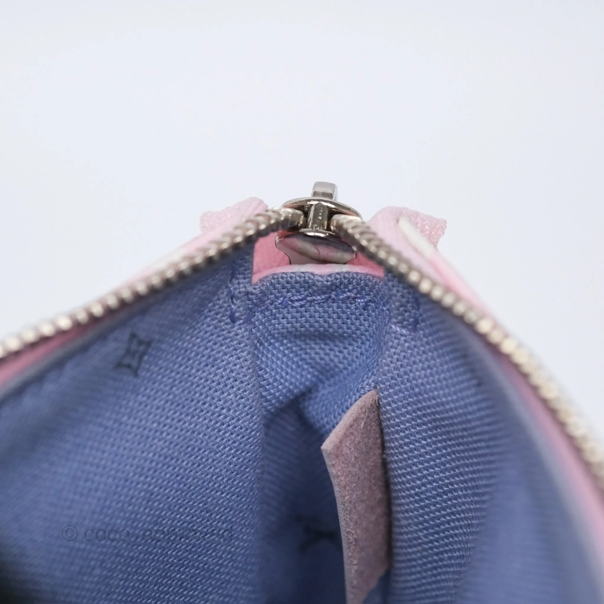 Louis Vuitton Mini Pochette Accessories Escale Pastel Monogram