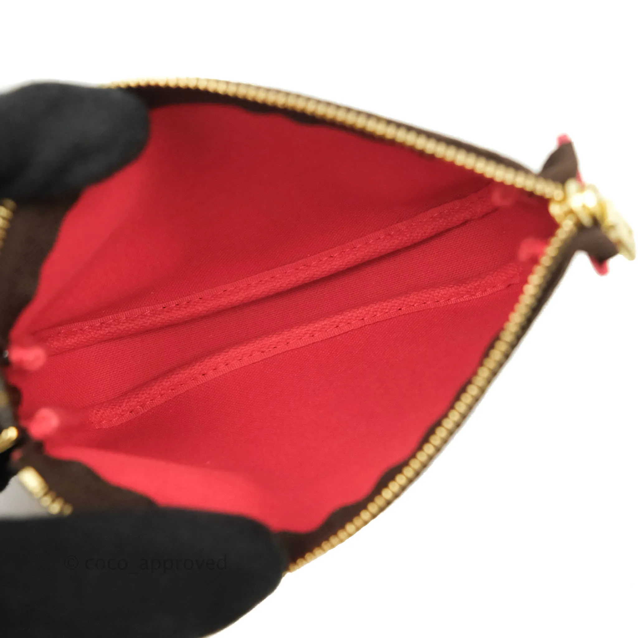 Louis Vuitton Mini Pochette Accessories Monogram Christmas London Edition 2021