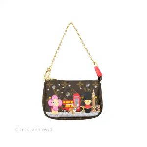 Louis Vuitton Mini Pochette Accessories Monogram Christmas London Edition 2021