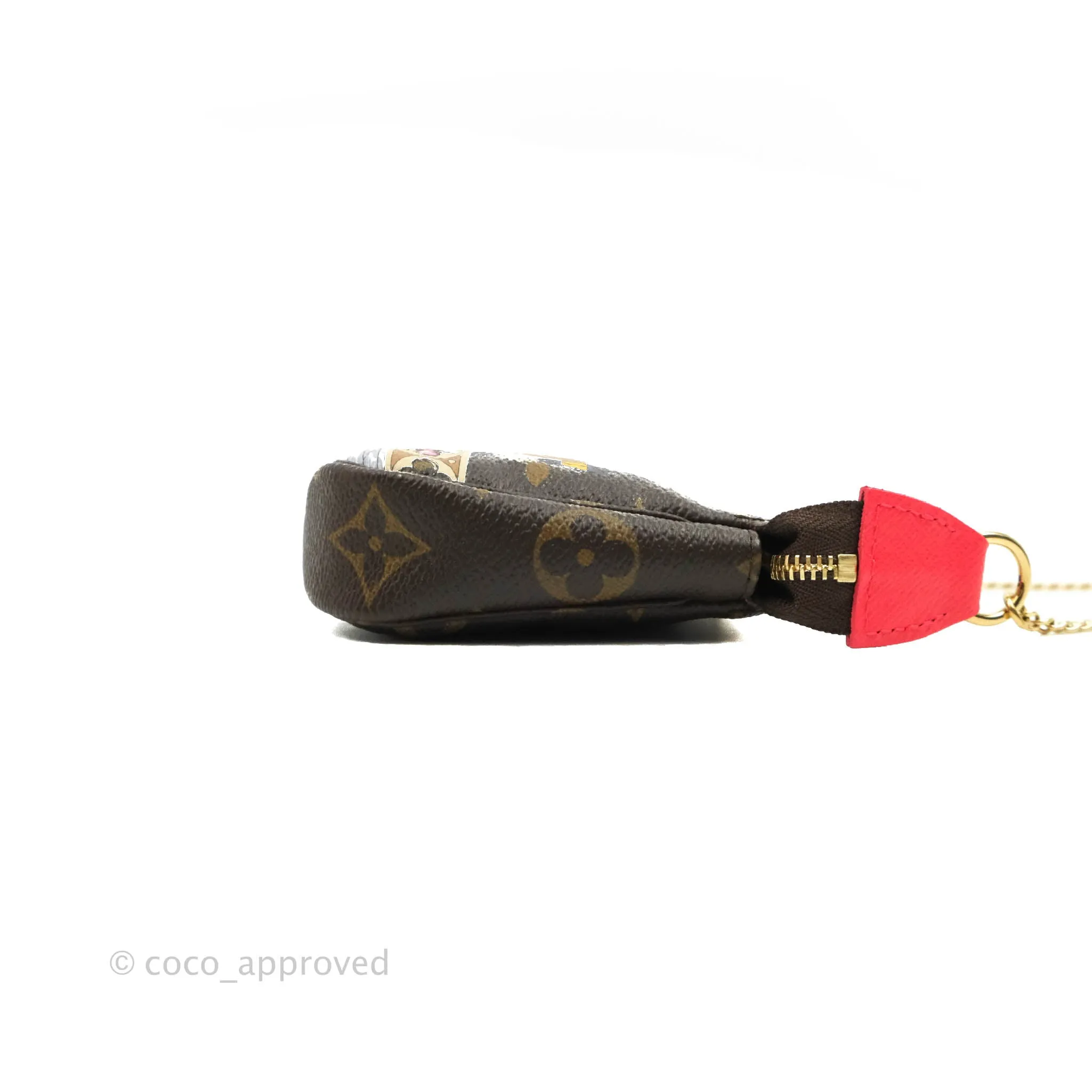 Louis Vuitton Mini Pochette Accessories Monogram Christmas London Edition 2021