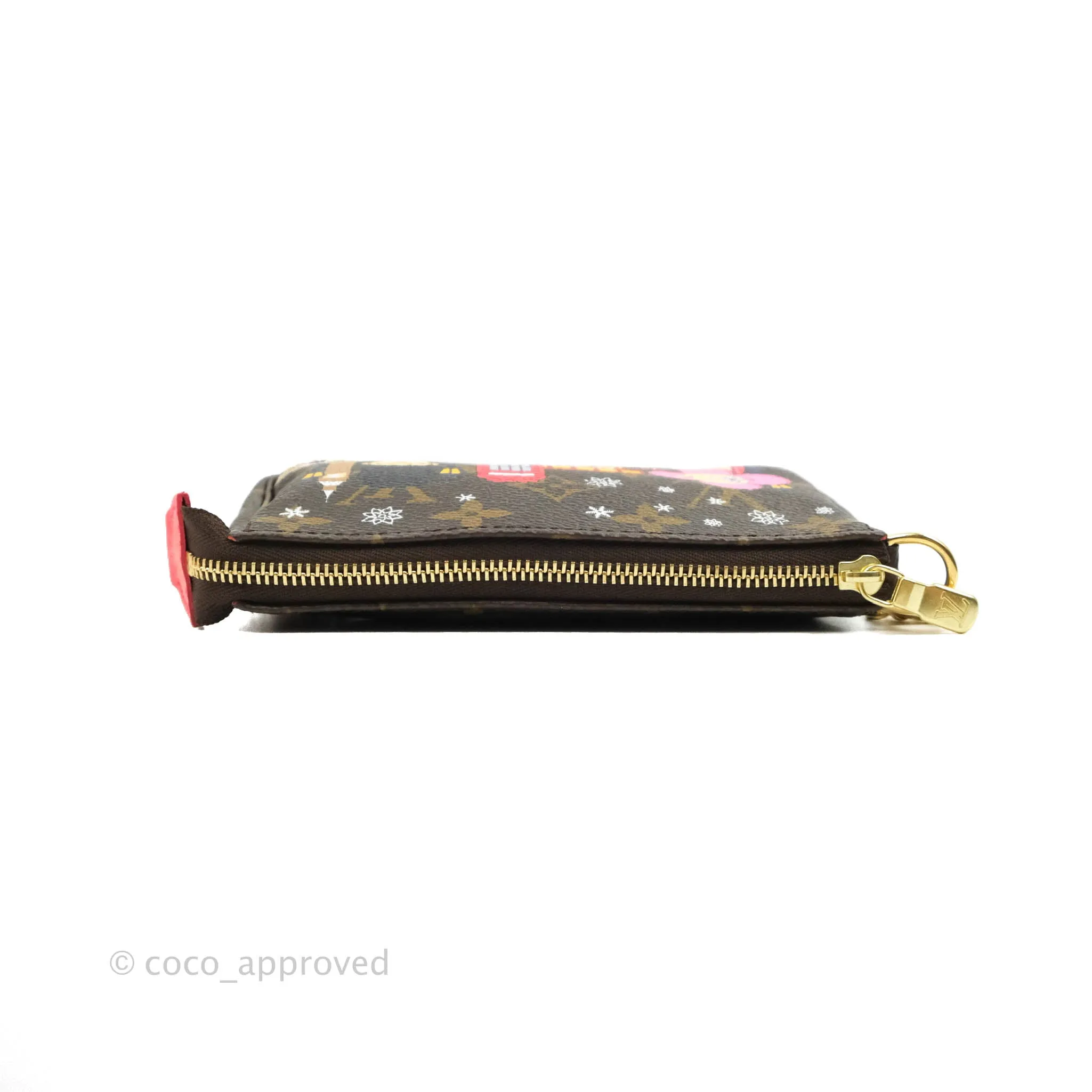 Louis Vuitton Mini Pochette Accessories Monogram Christmas London Edition 2021
