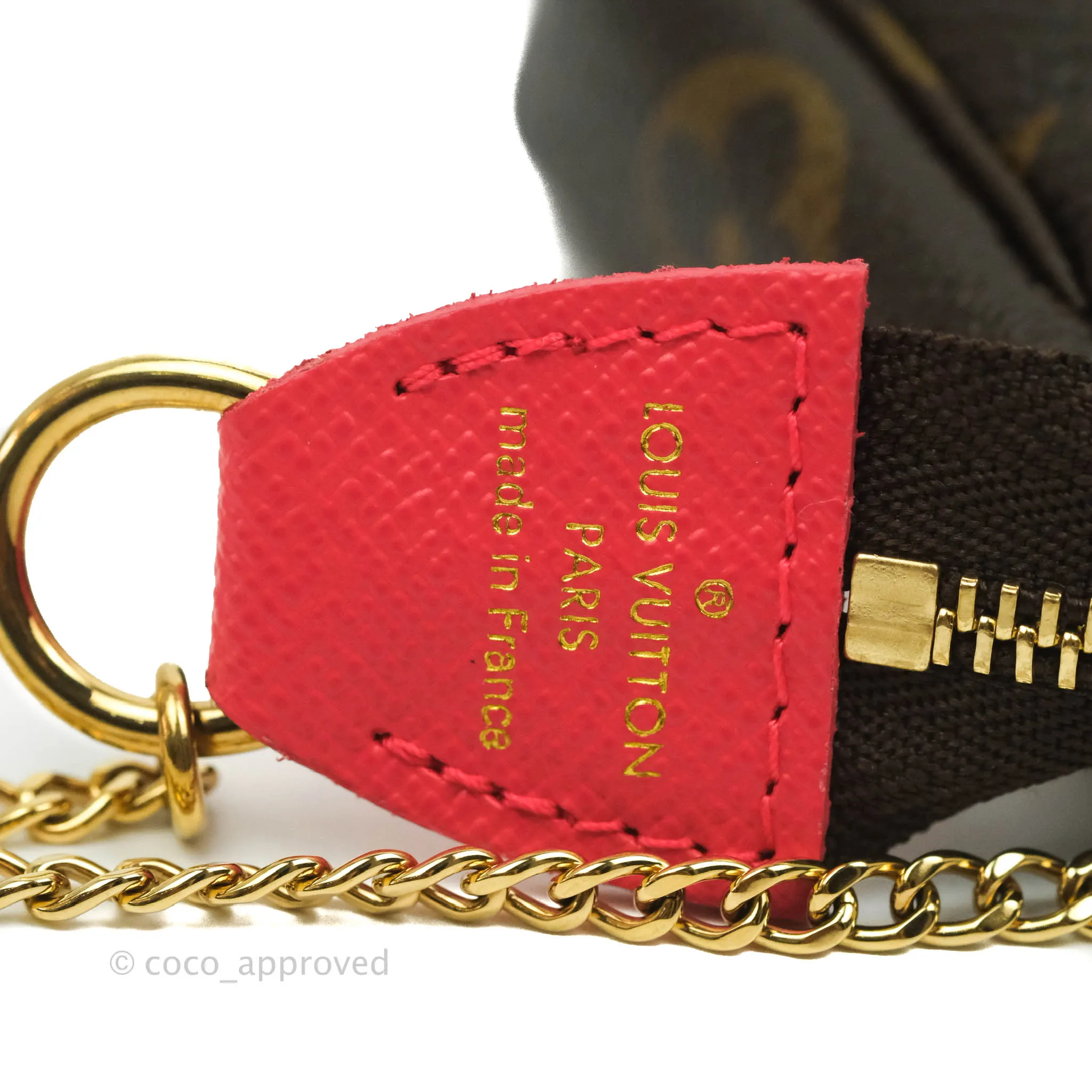 Louis Vuitton Mini Pochette Accessories Monogram Christmas London Edition 2021