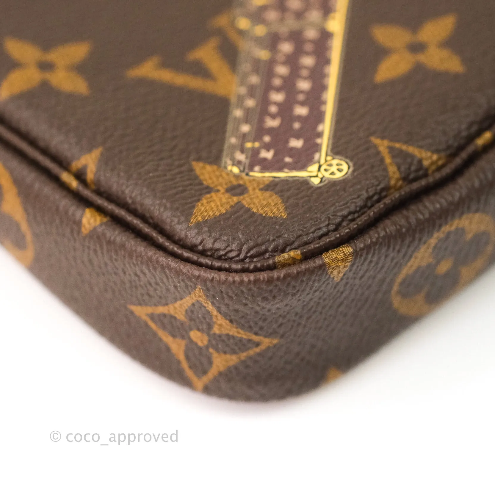 Louis Vuitton Mini Pochette Accessories Monogram Christmas