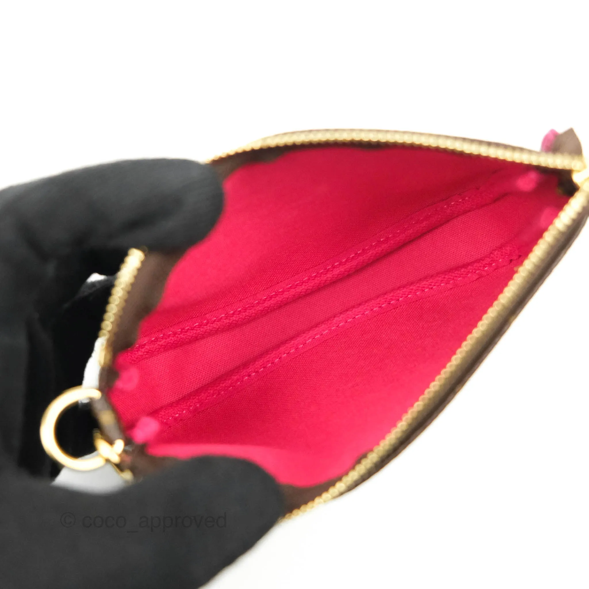 Louis Vuitton Mini Pochette Accessories Monogram Vivienne Venice Christmas Edition