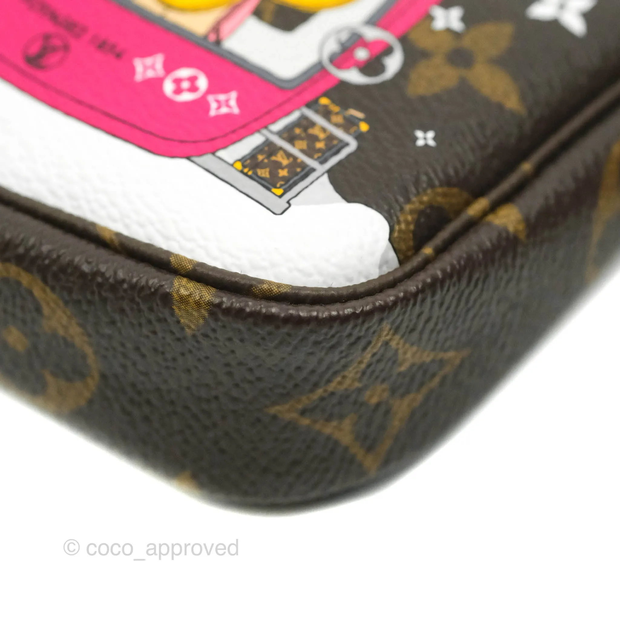 Louis Vuitton Mini Pochette Accessories Monogram Vivienne Venice Christmas Edition