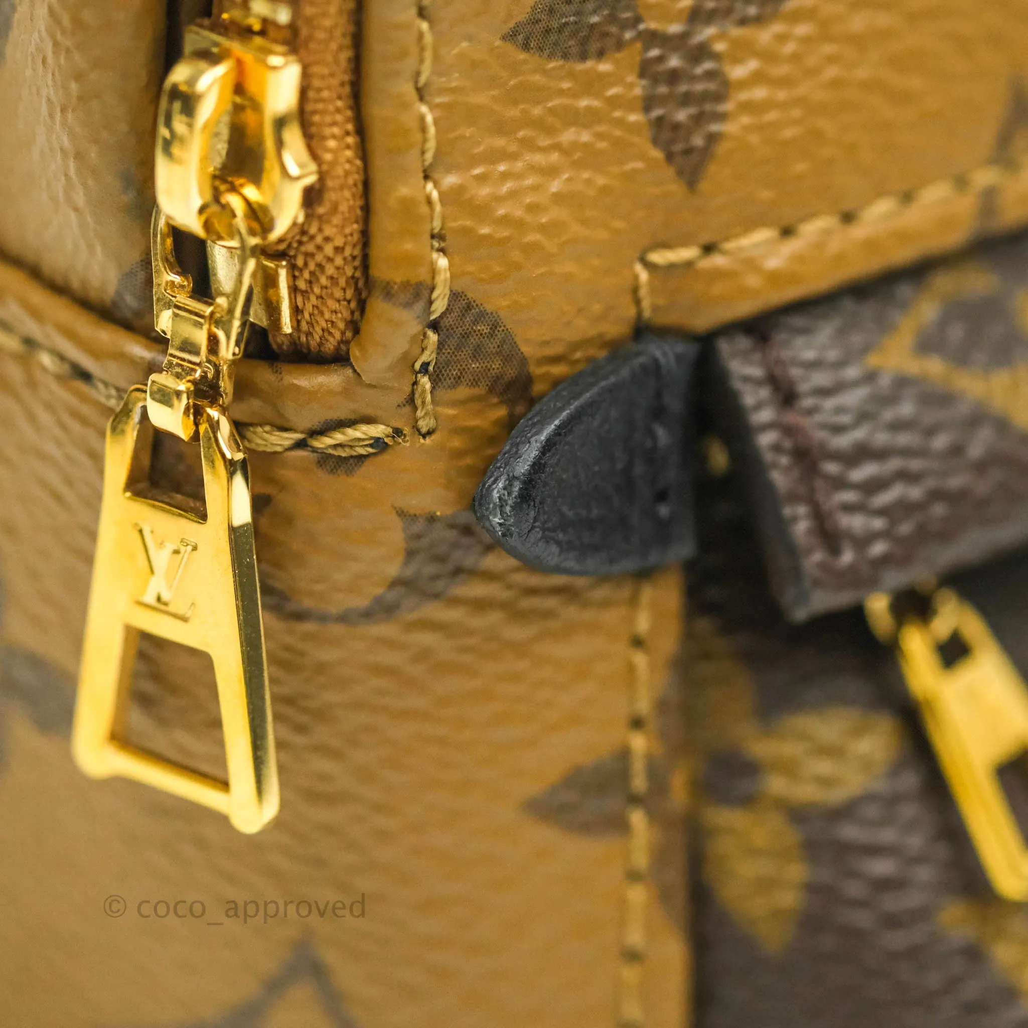 Louis Vuitton Mini Reverse Monogram Palm Springs Backpack