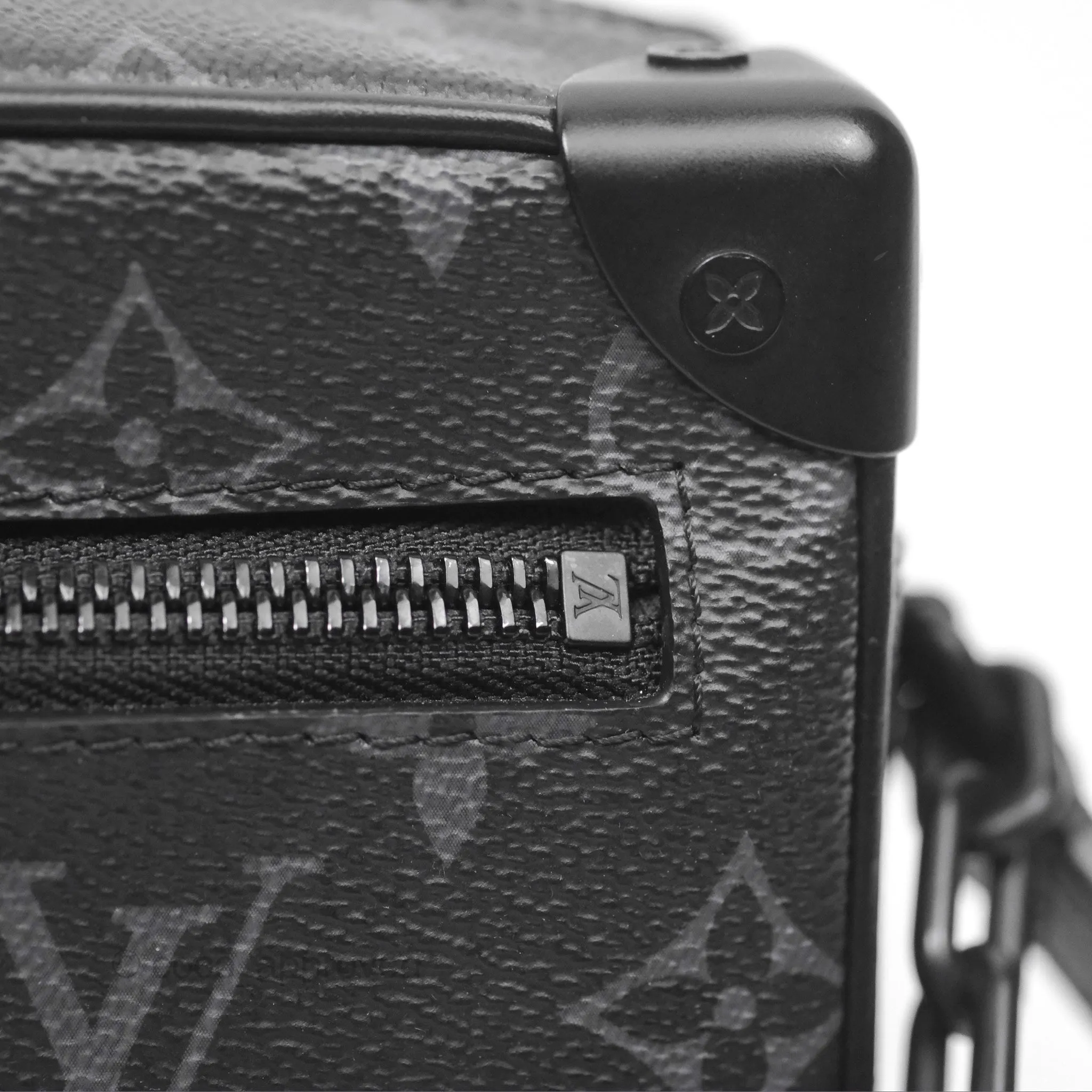 Louis Vuitton Mini Soft Trunk Monogram Eclipse Canvas