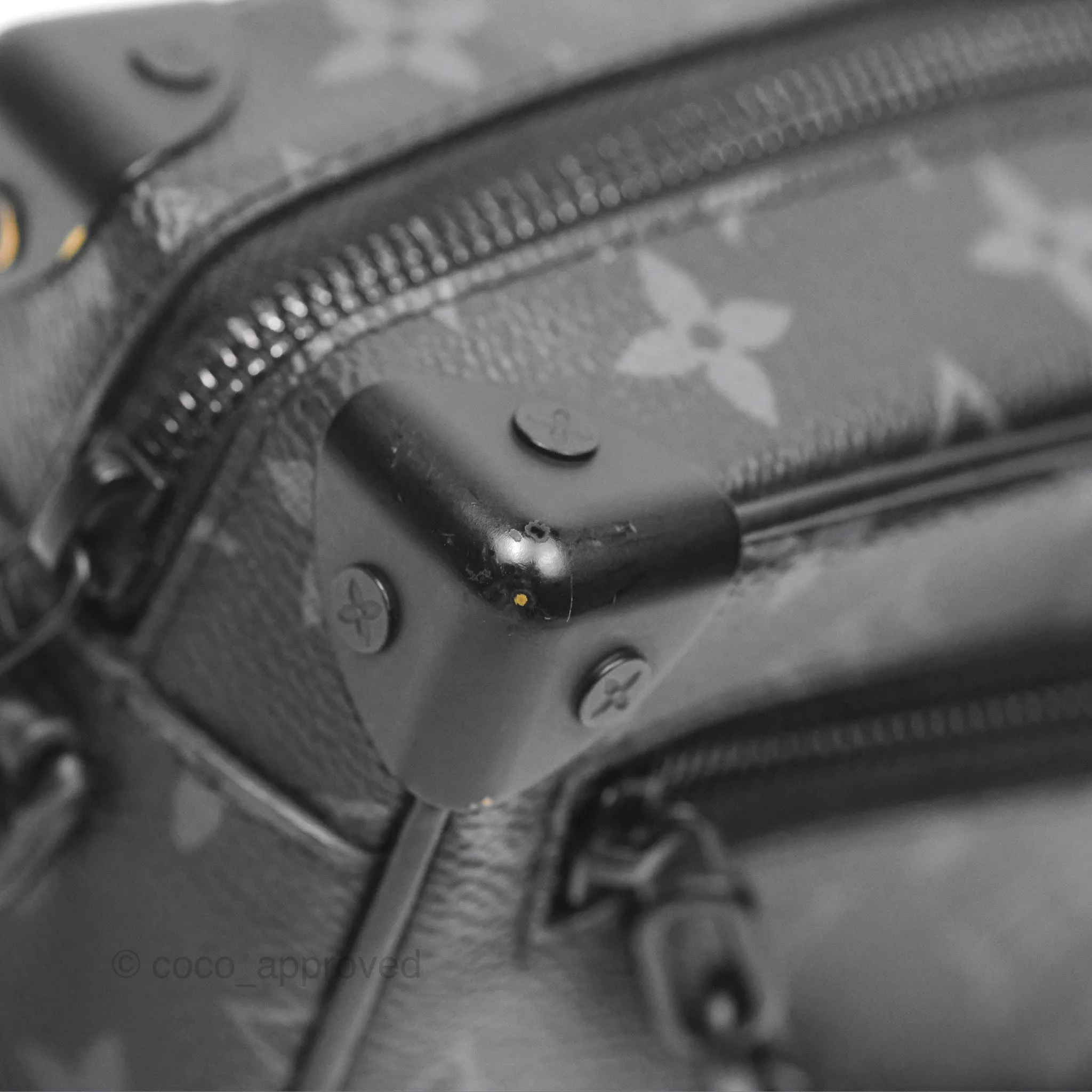 Louis Vuitton Mini Soft Trunk Monogram Eclipse Canvas