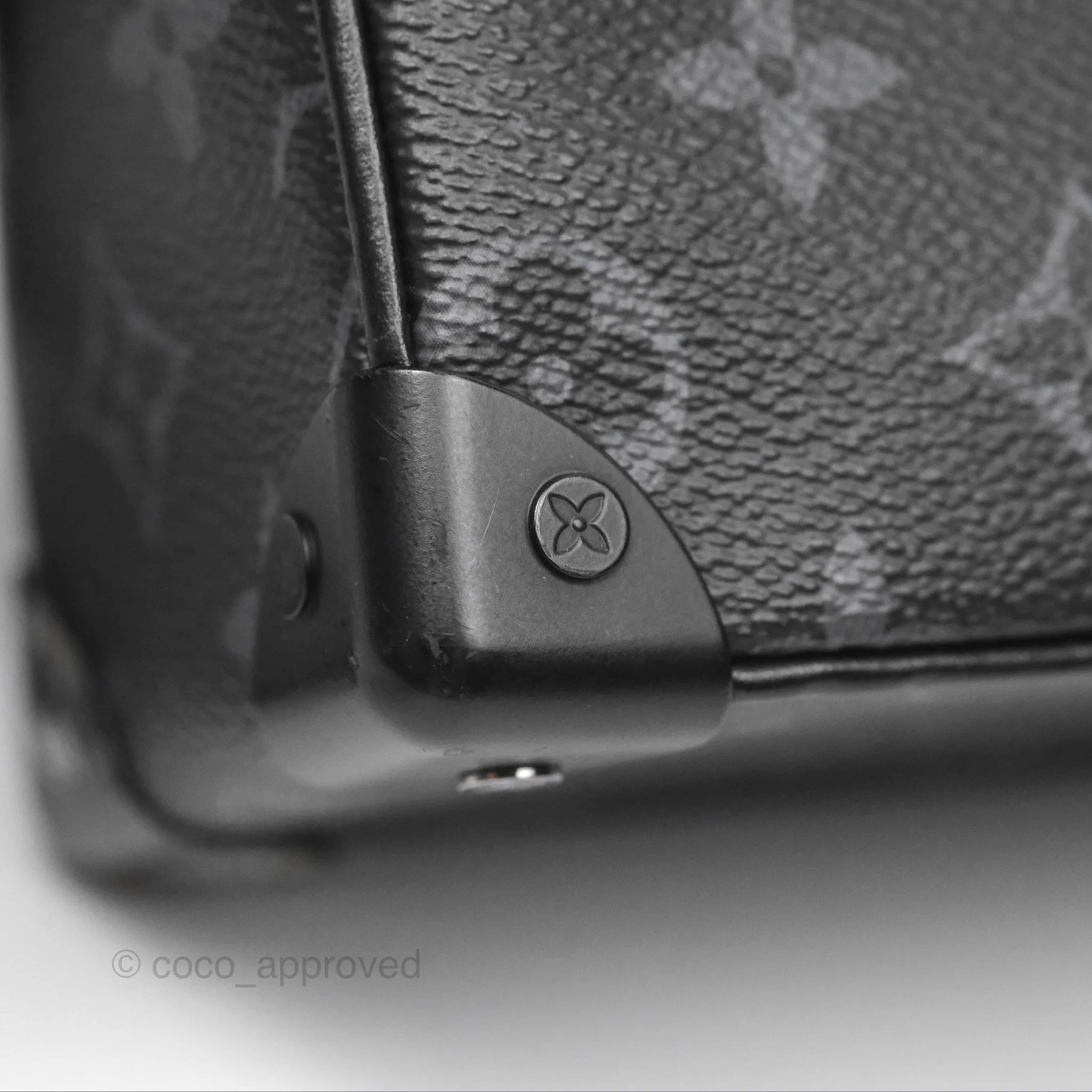 Louis Vuitton Mini Soft Trunk Monogram Eclipse Canvas