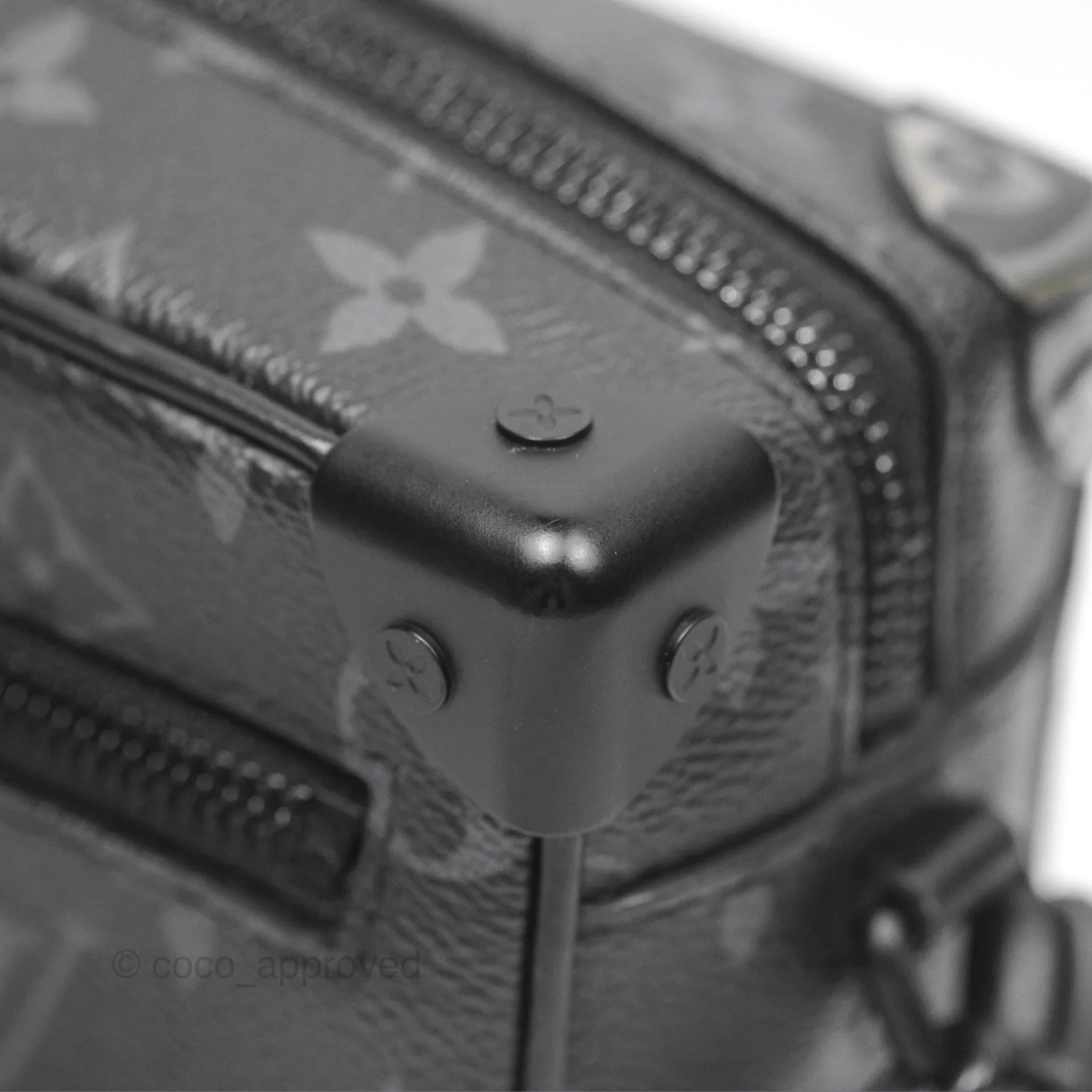 Louis Vuitton Mini Soft Trunk Monogram Eclipse Canvas