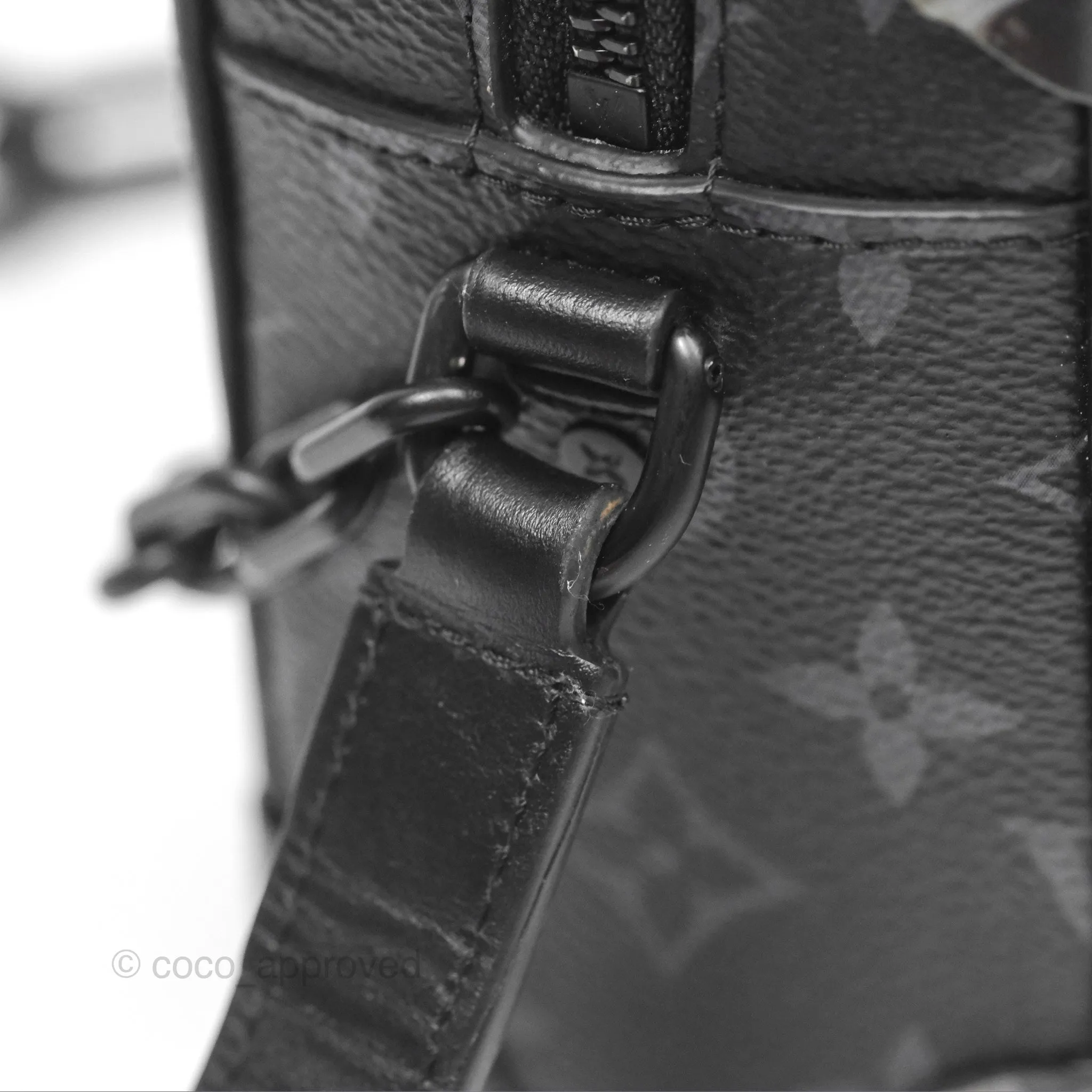 Louis Vuitton Mini Soft Trunk Monogram Eclipse Canvas