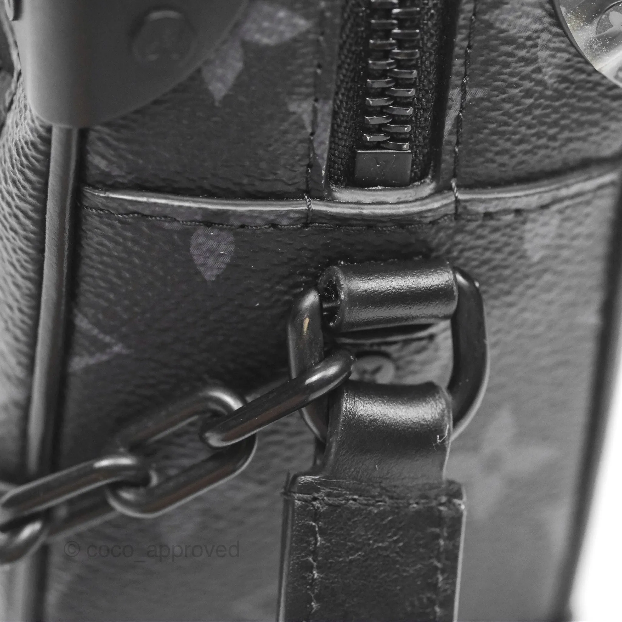 Louis Vuitton Mini Soft Trunk Monogram Eclipse Canvas