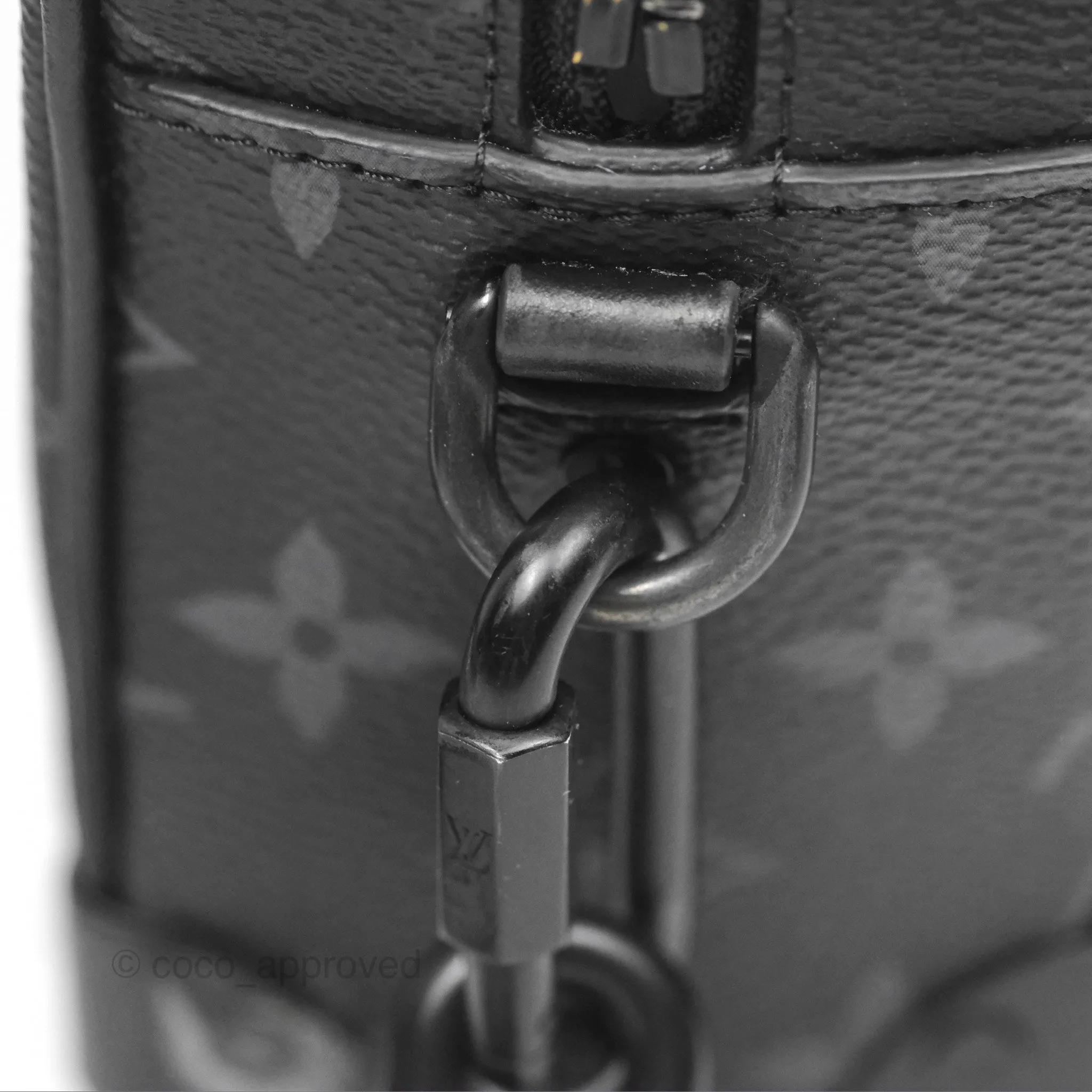 Louis Vuitton Mini Soft Trunk Monogram Eclipse Canvas
