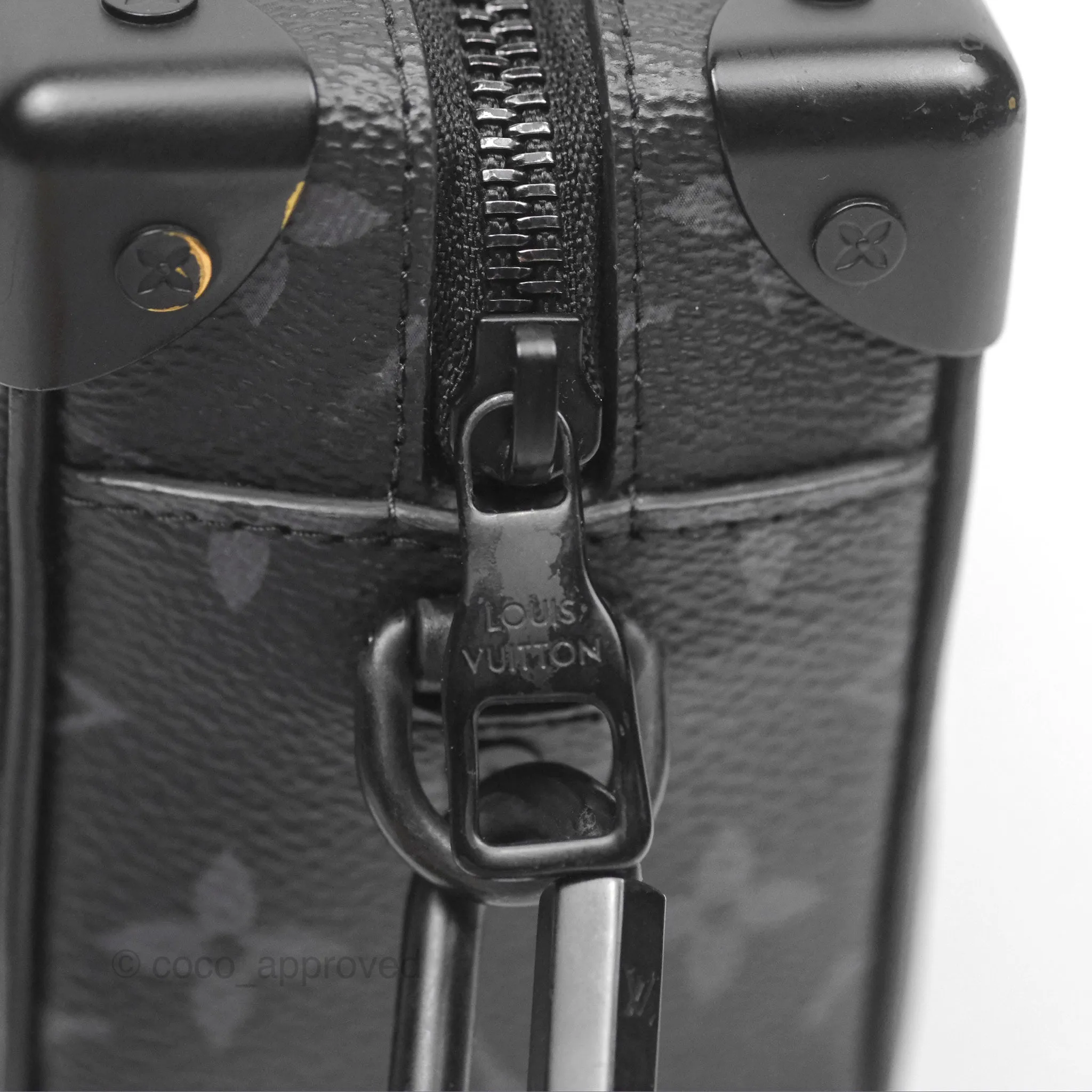 Louis Vuitton Mini Soft Trunk Monogram Eclipse Canvas