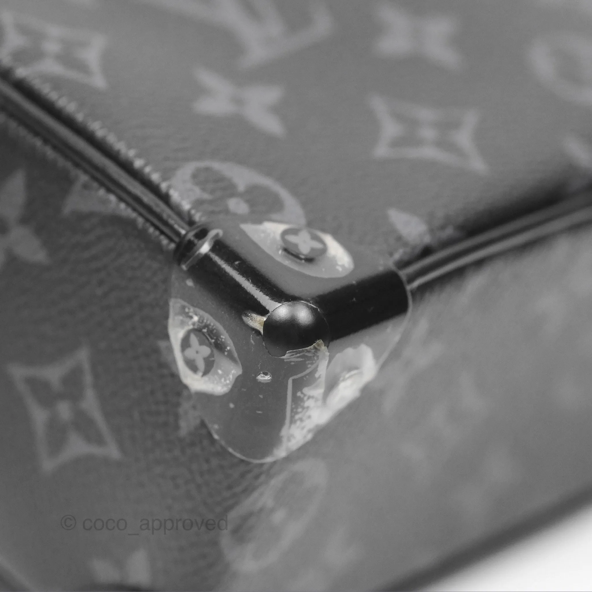 Louis Vuitton Mini Soft Trunk Monogram Eclipse Canvas