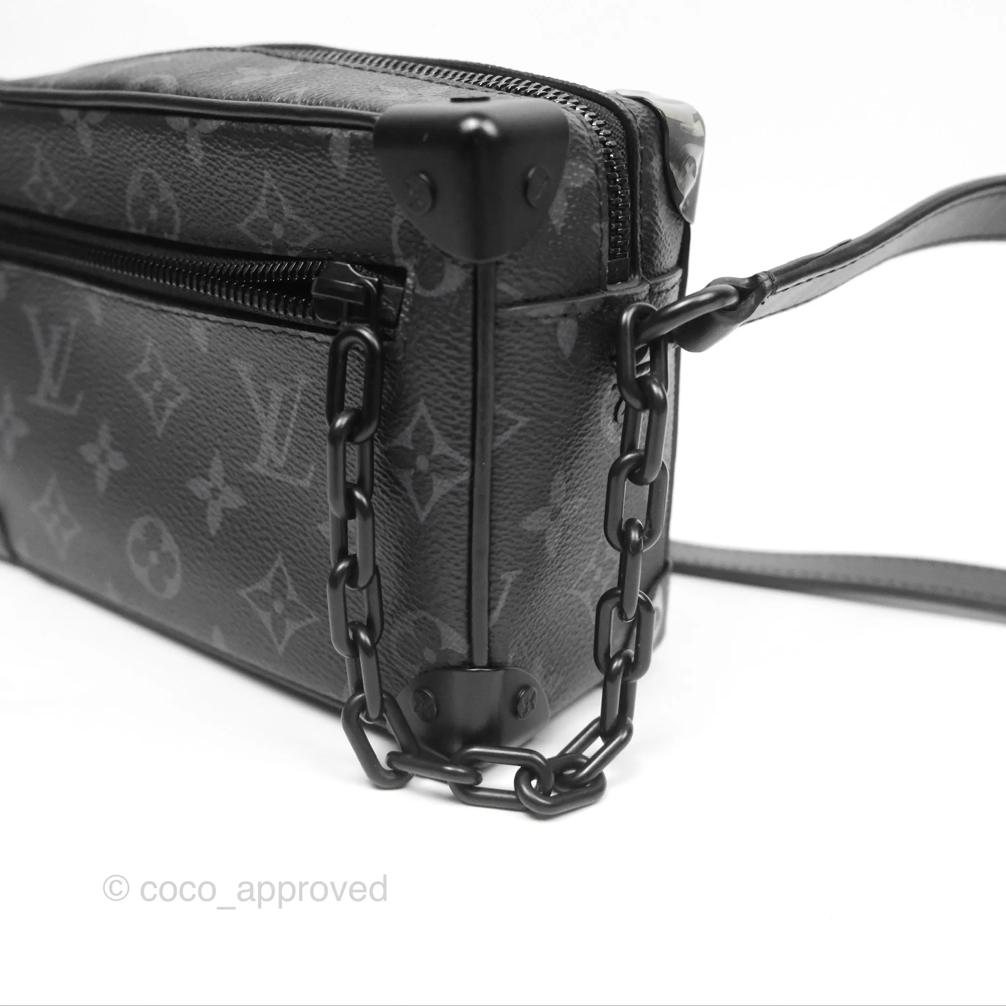 Louis Vuitton Mini Soft Trunk Monogram Eclipse Canvas