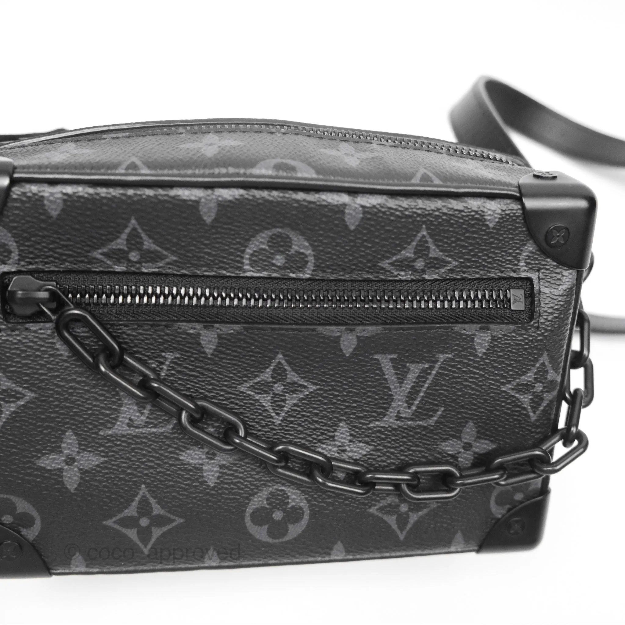 Louis Vuitton Mini Soft Trunk Monogram Eclipse Canvas