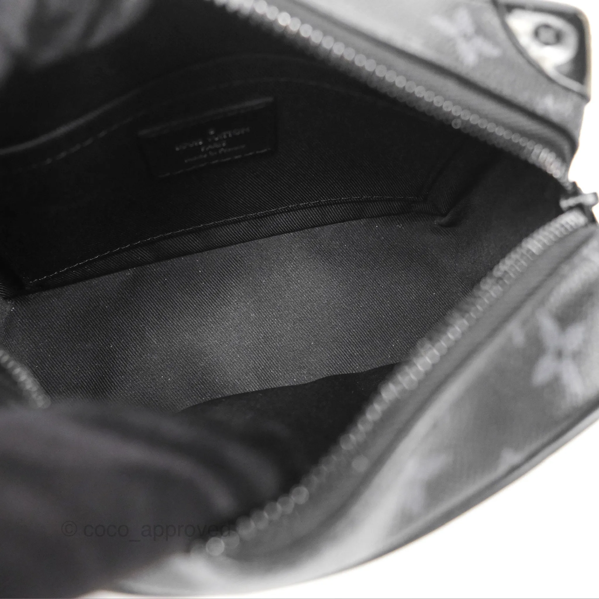 Louis Vuitton Mini Soft Trunk Monogram Eclipse Canvas