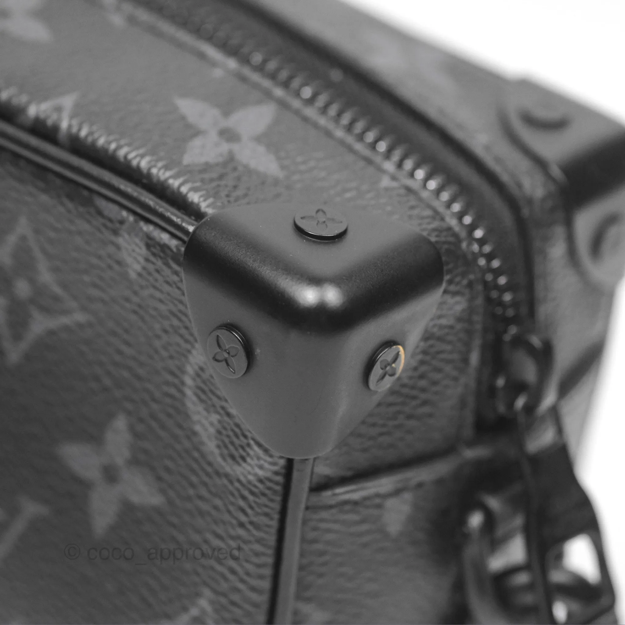 Louis Vuitton Mini Soft Trunk Monogram Eclipse Canvas