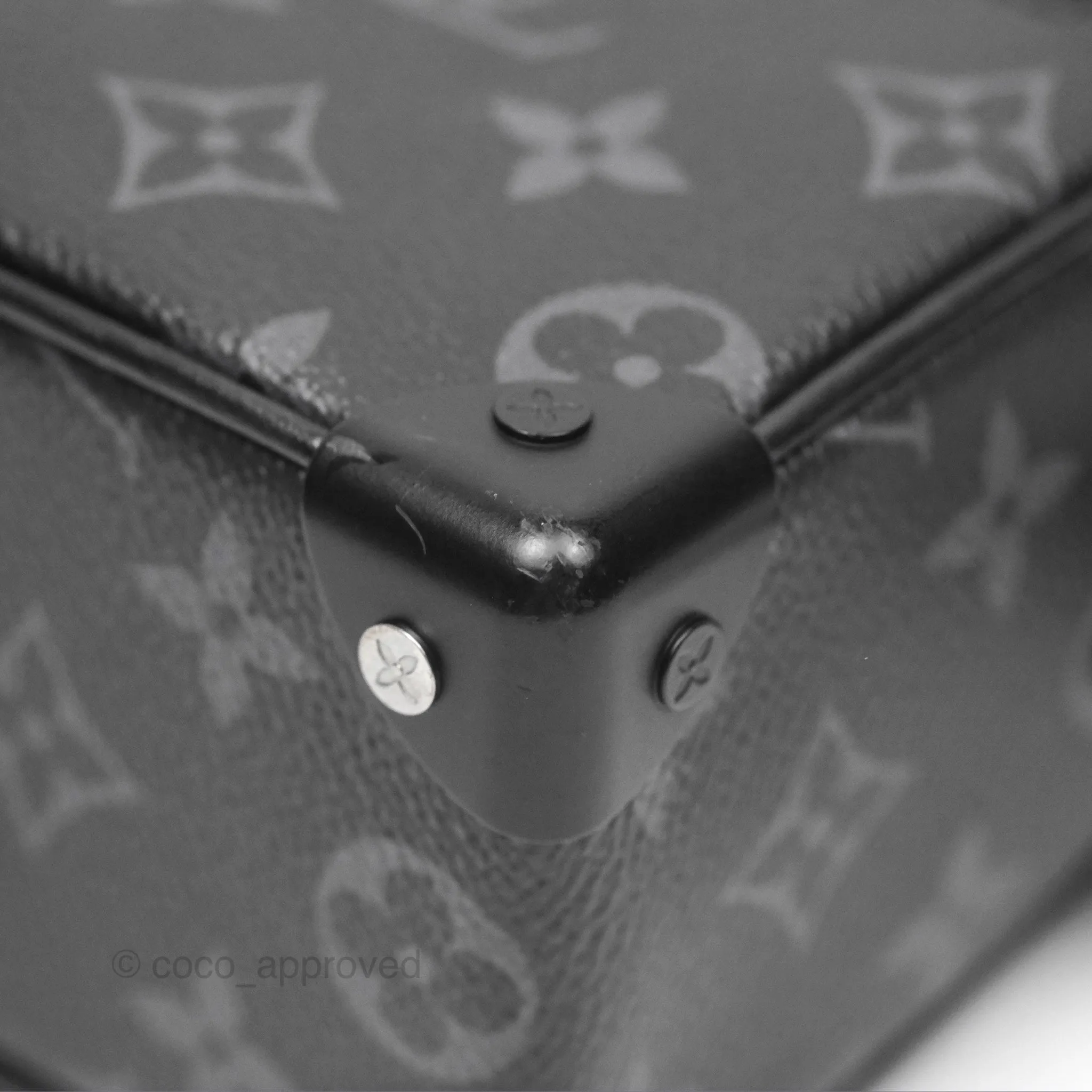 Louis Vuitton Mini Soft Trunk Monogram Eclipse Canvas