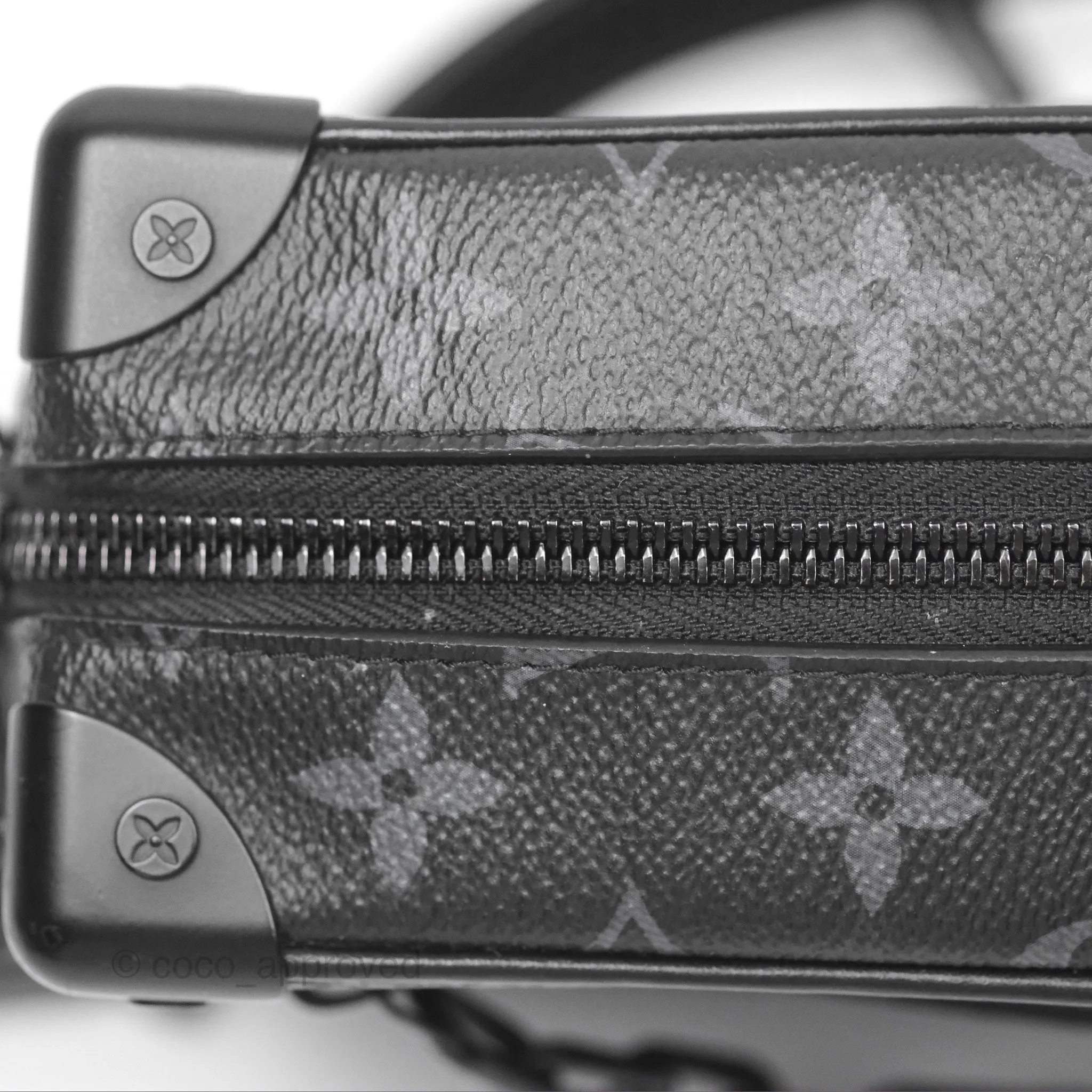 Louis Vuitton Mini Soft Trunk Monogram Eclipse Canvas
