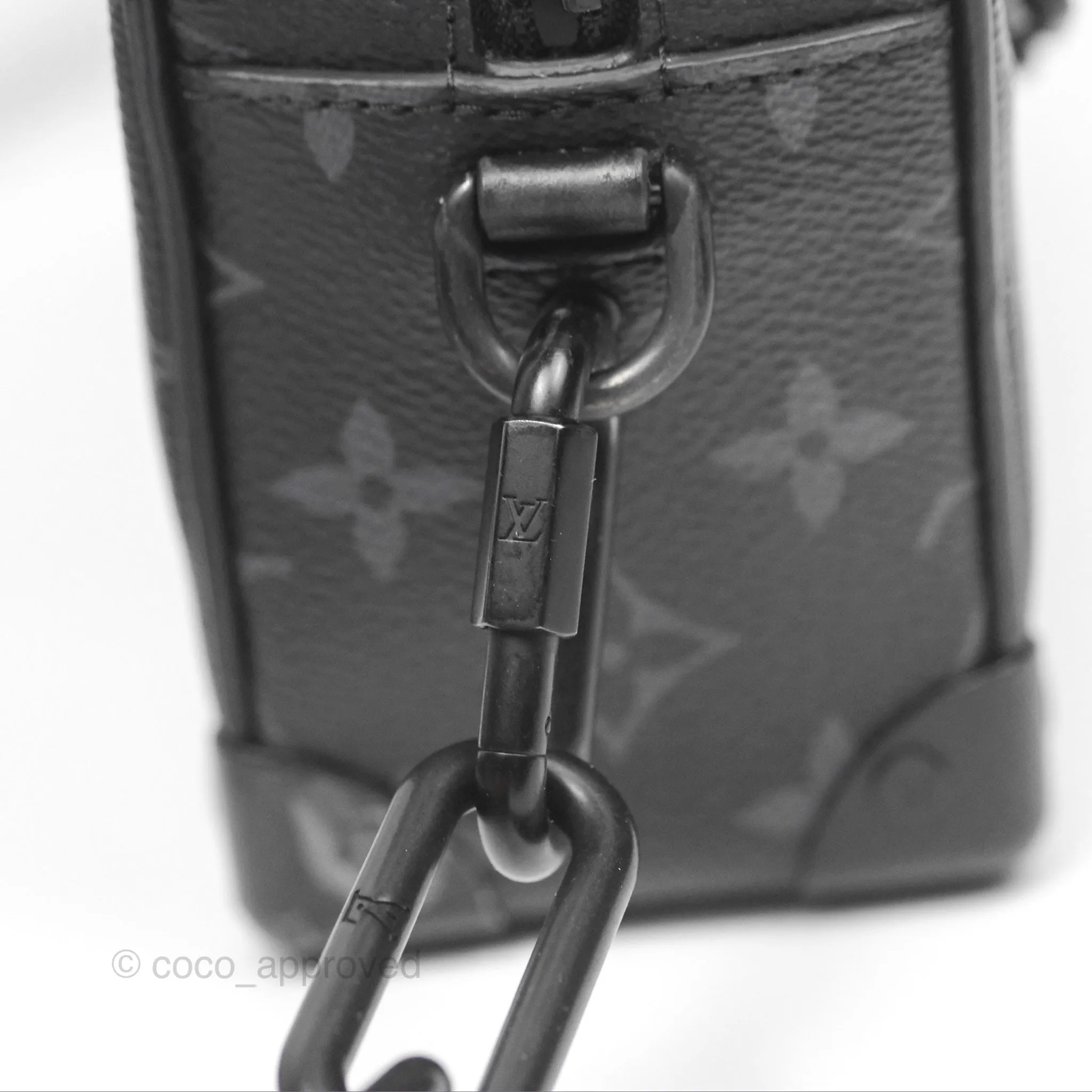 Louis Vuitton Mini Soft Trunk Monogram Eclipse Canvas