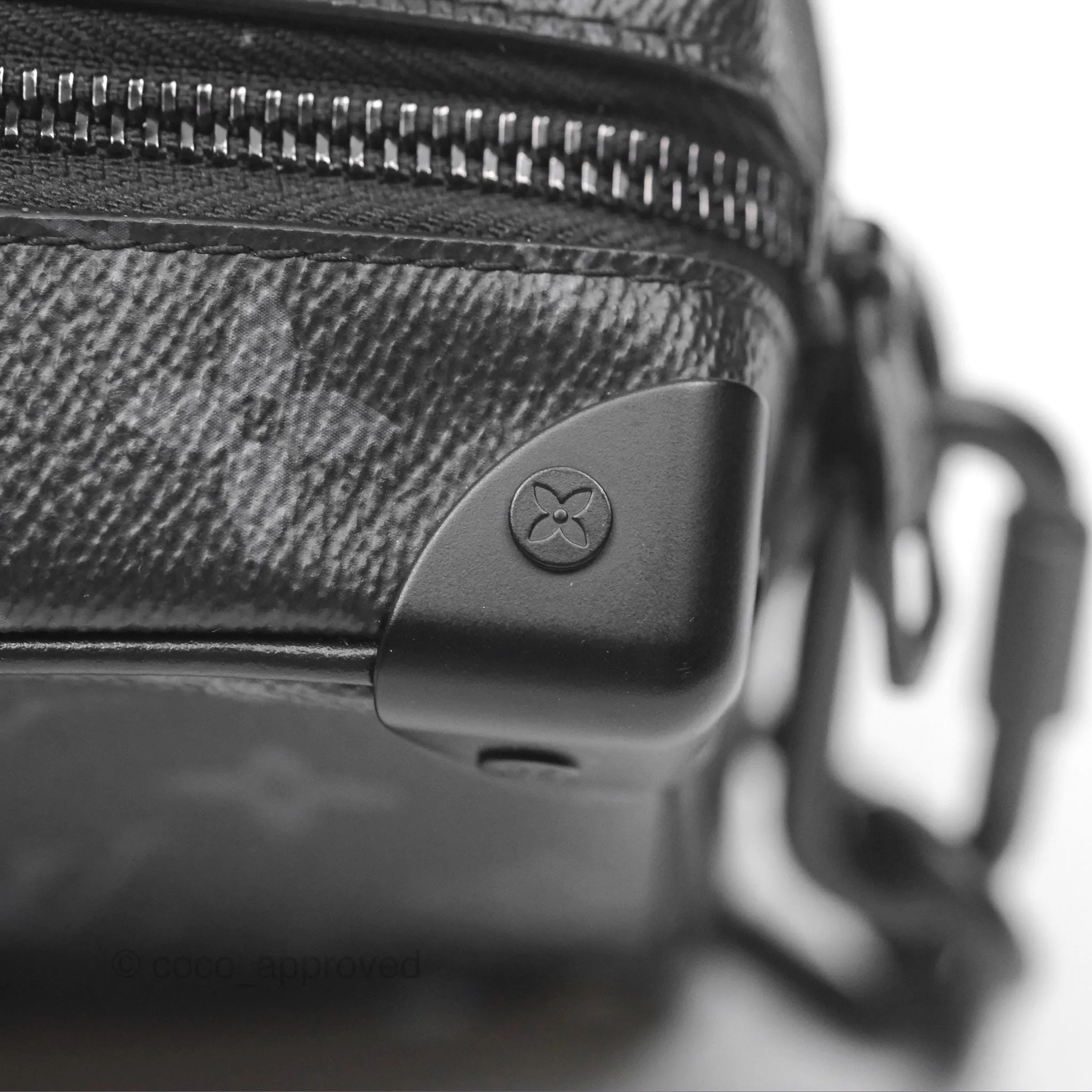 Louis Vuitton Mini Soft Trunk Monogram Eclipse Canvas