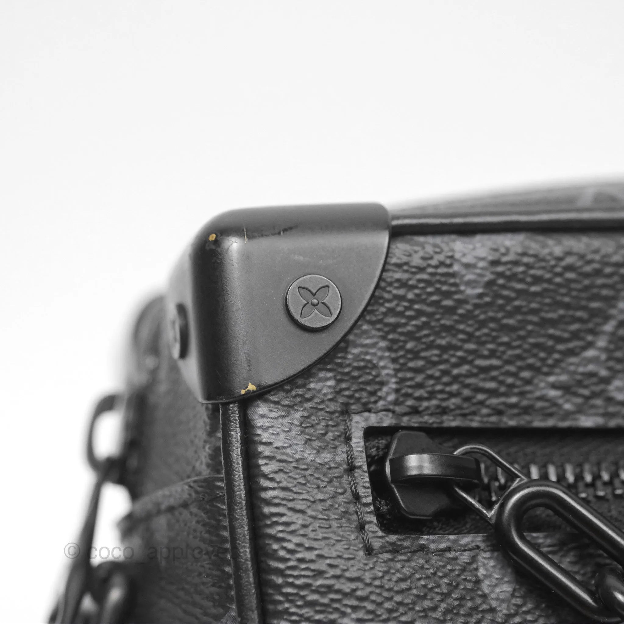 Louis Vuitton Mini Soft Trunk Monogram Eclipse Canvas