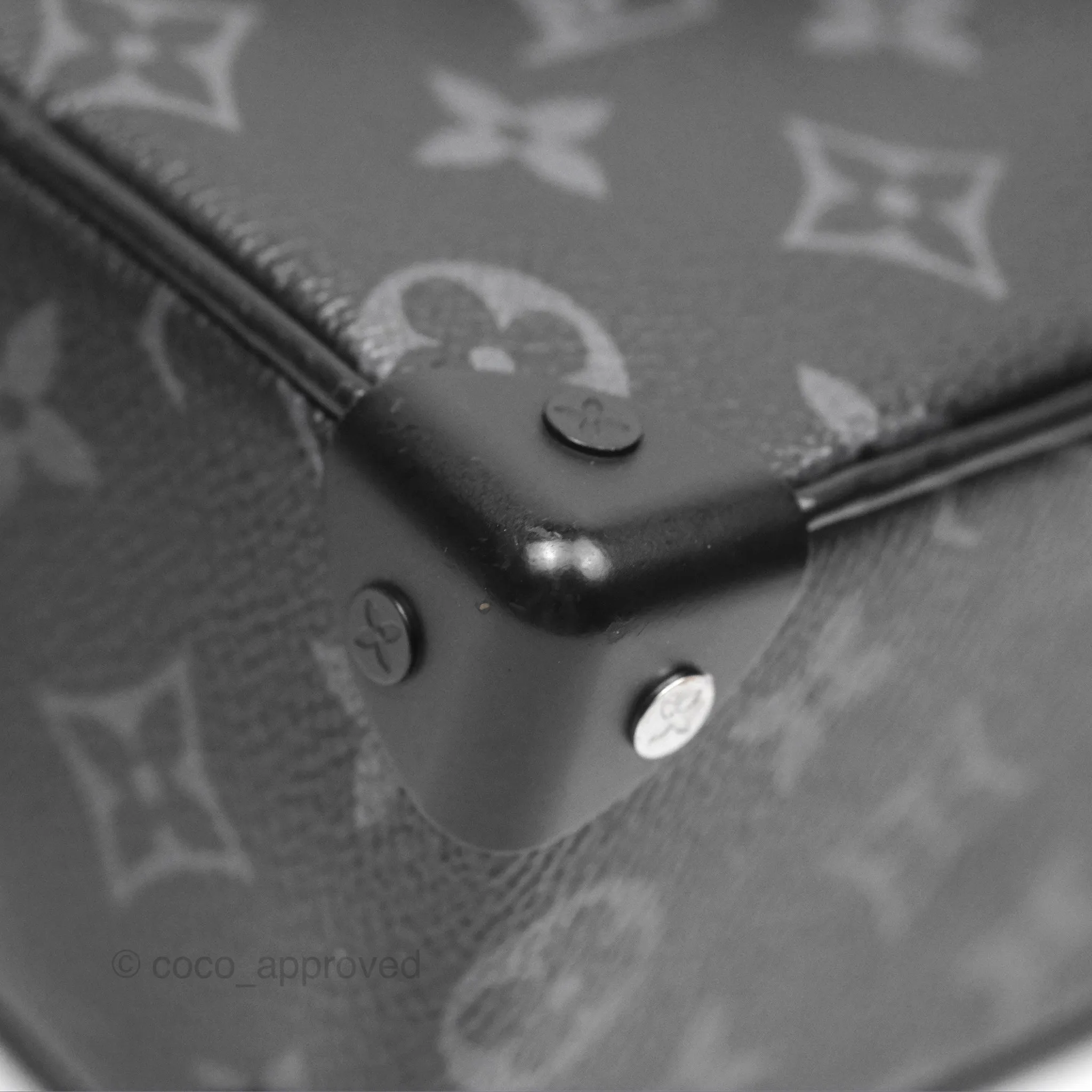 Louis Vuitton Mini Soft Trunk Monogram Eclipse Canvas