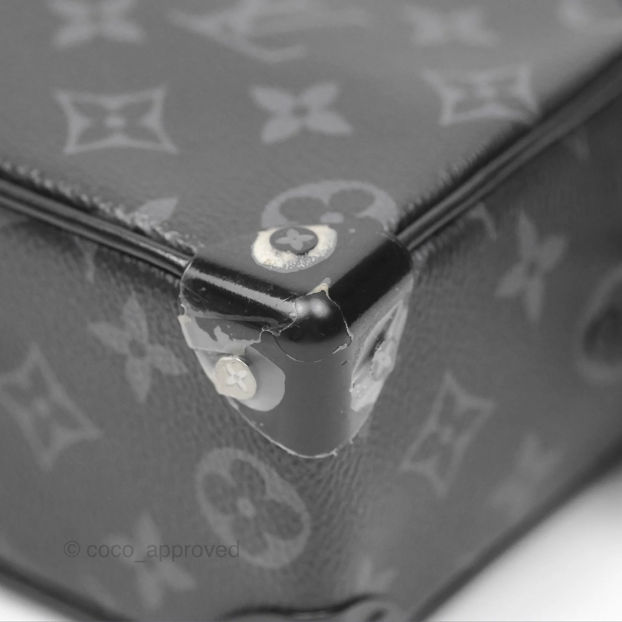 Louis Vuitton Mini Soft Trunk Monogram Eclipse Canvas