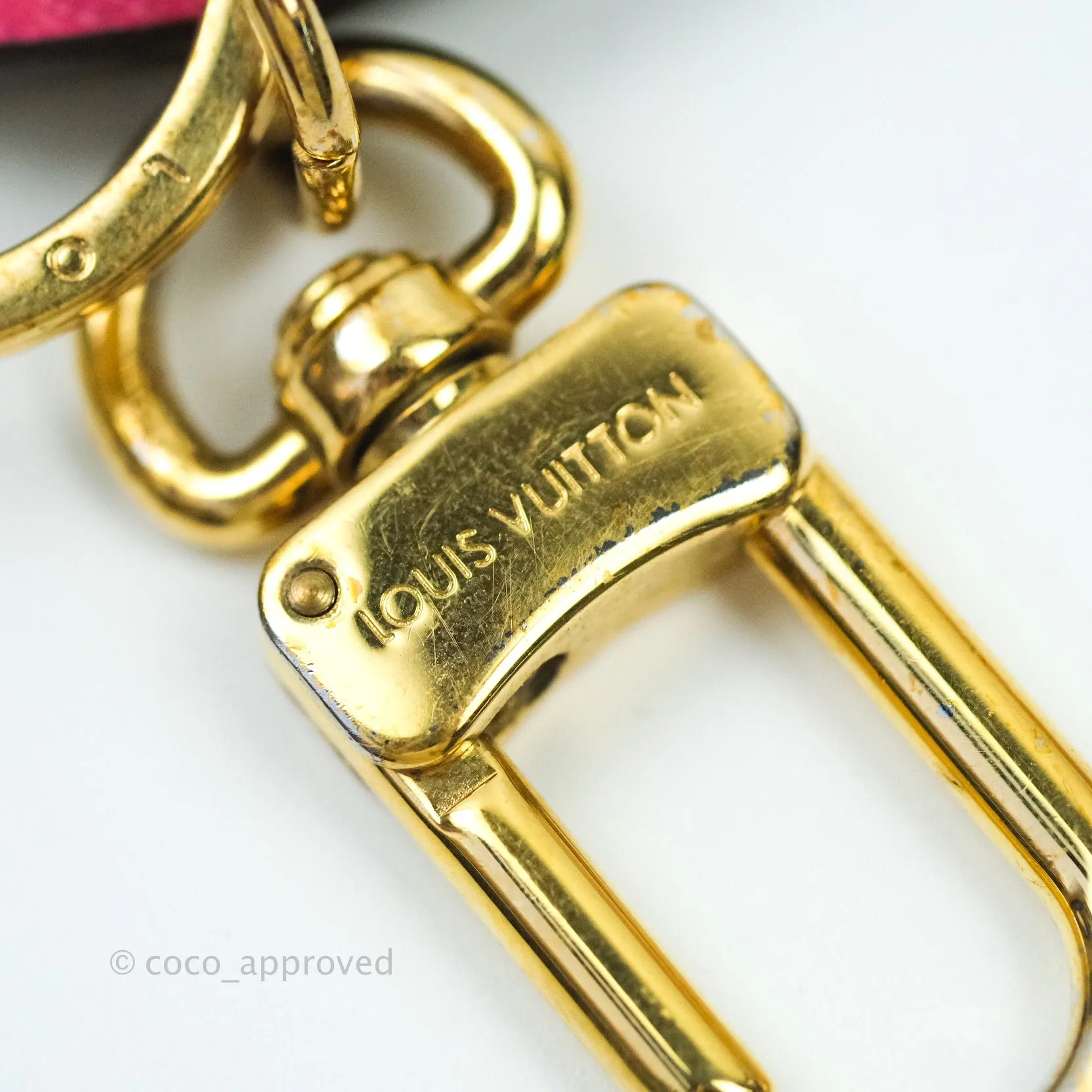 Louis Vuitton Monogram 2017 Christmas Animation Bag Charm Key Holder