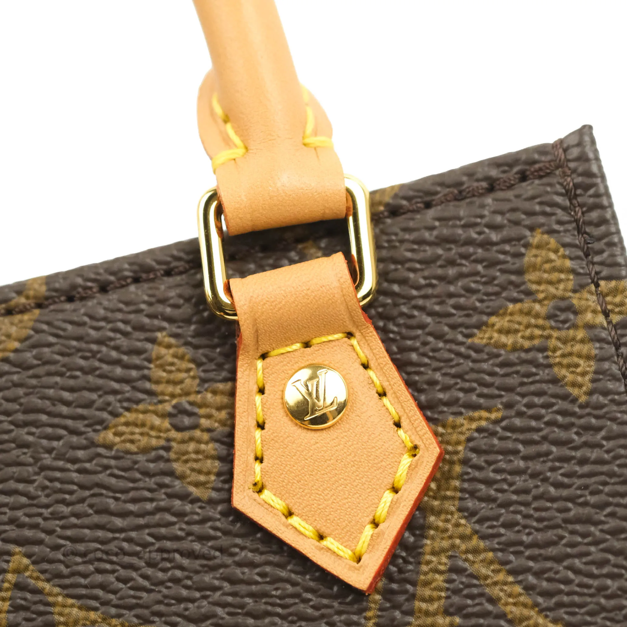 Louis Vuitton Monogram Canvas Petit Sac Plat bag