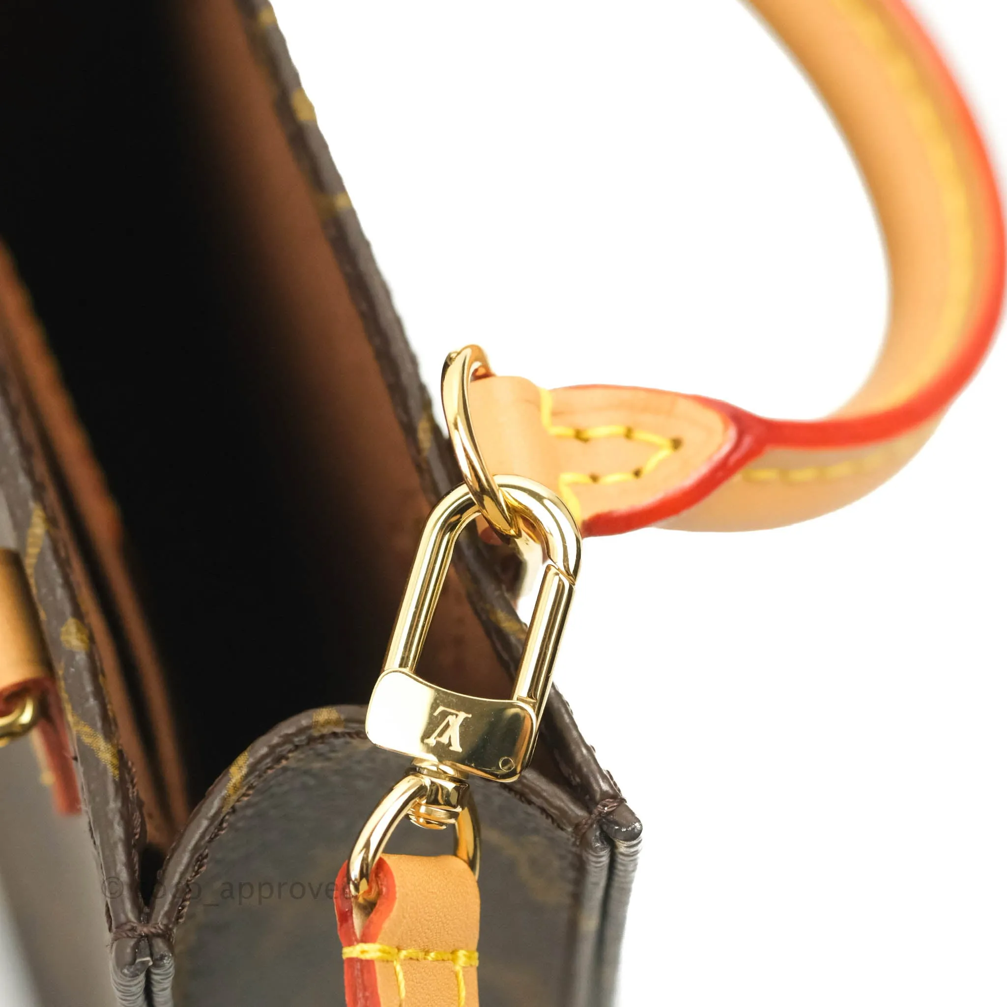 Louis Vuitton Monogram Canvas Petit Sac Plat bag