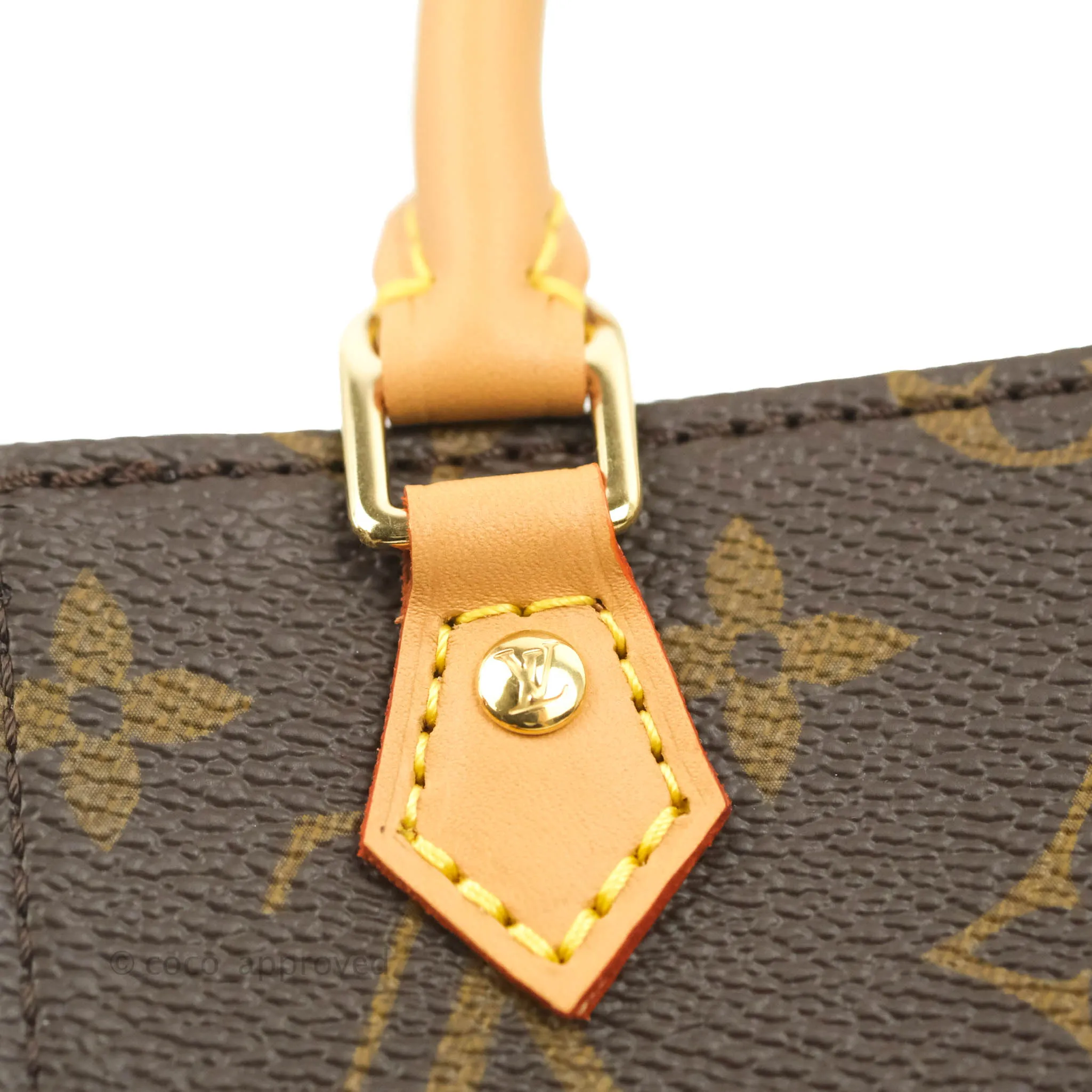 Louis Vuitton Monogram Canvas Petit Sac Plat bag