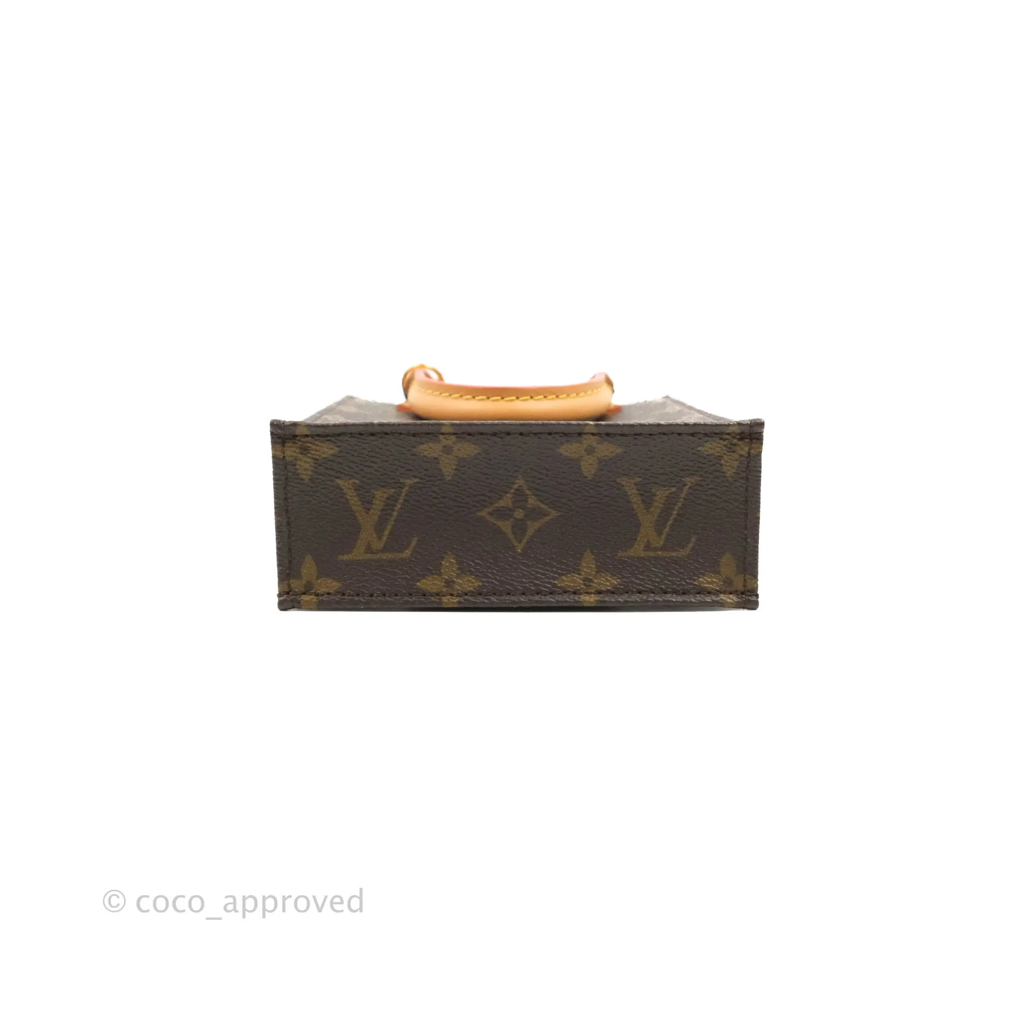 Louis Vuitton Monogram Canvas Petit Sac Plat bag