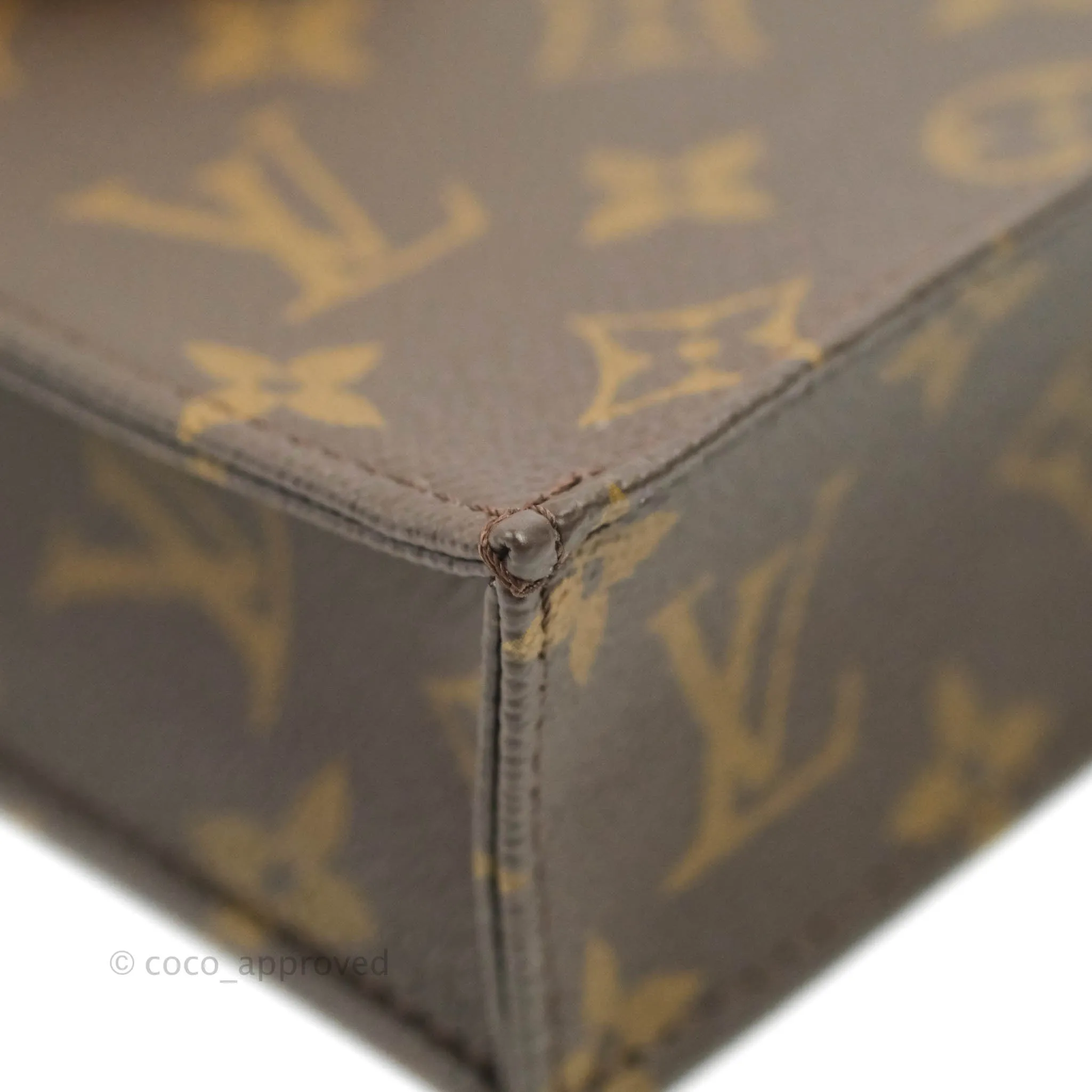 Louis Vuitton Monogram Canvas Petit Sac Plat bag