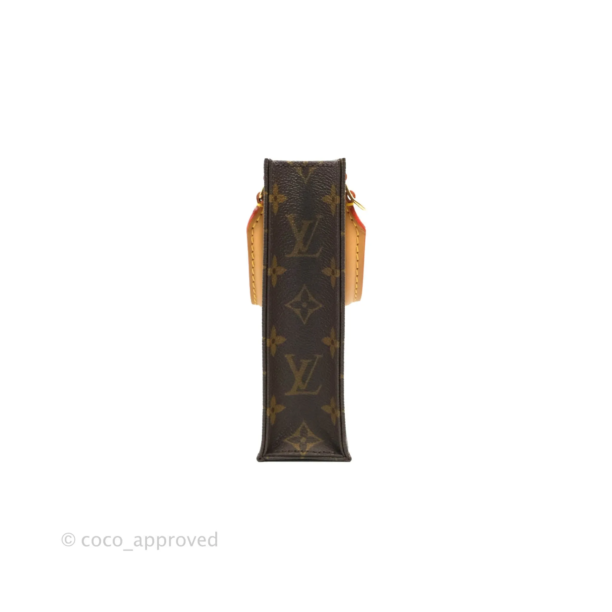 Louis Vuitton Monogram Canvas Petit Sac Plat bag