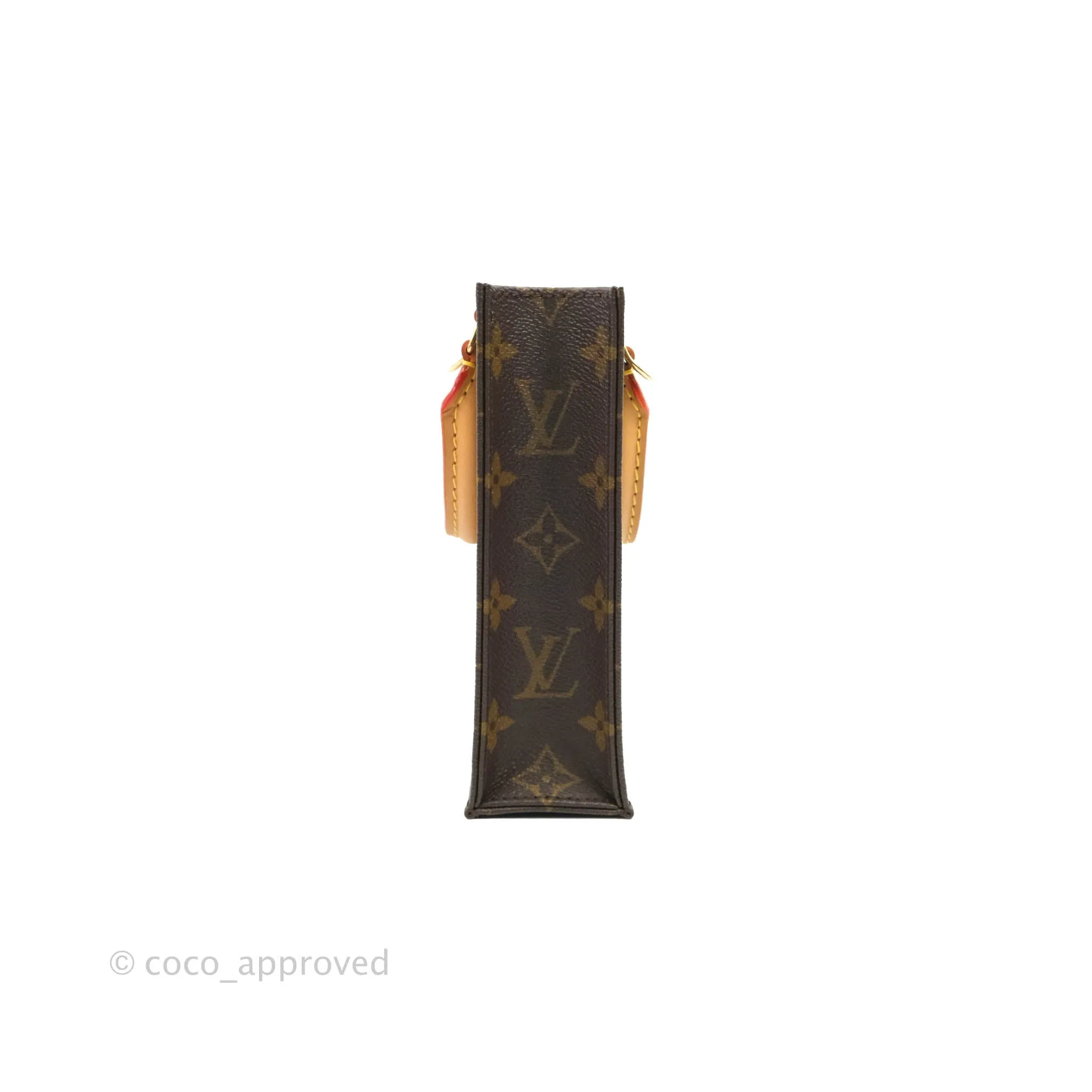 Louis Vuitton Monogram Canvas Petit Sac Plat bag
