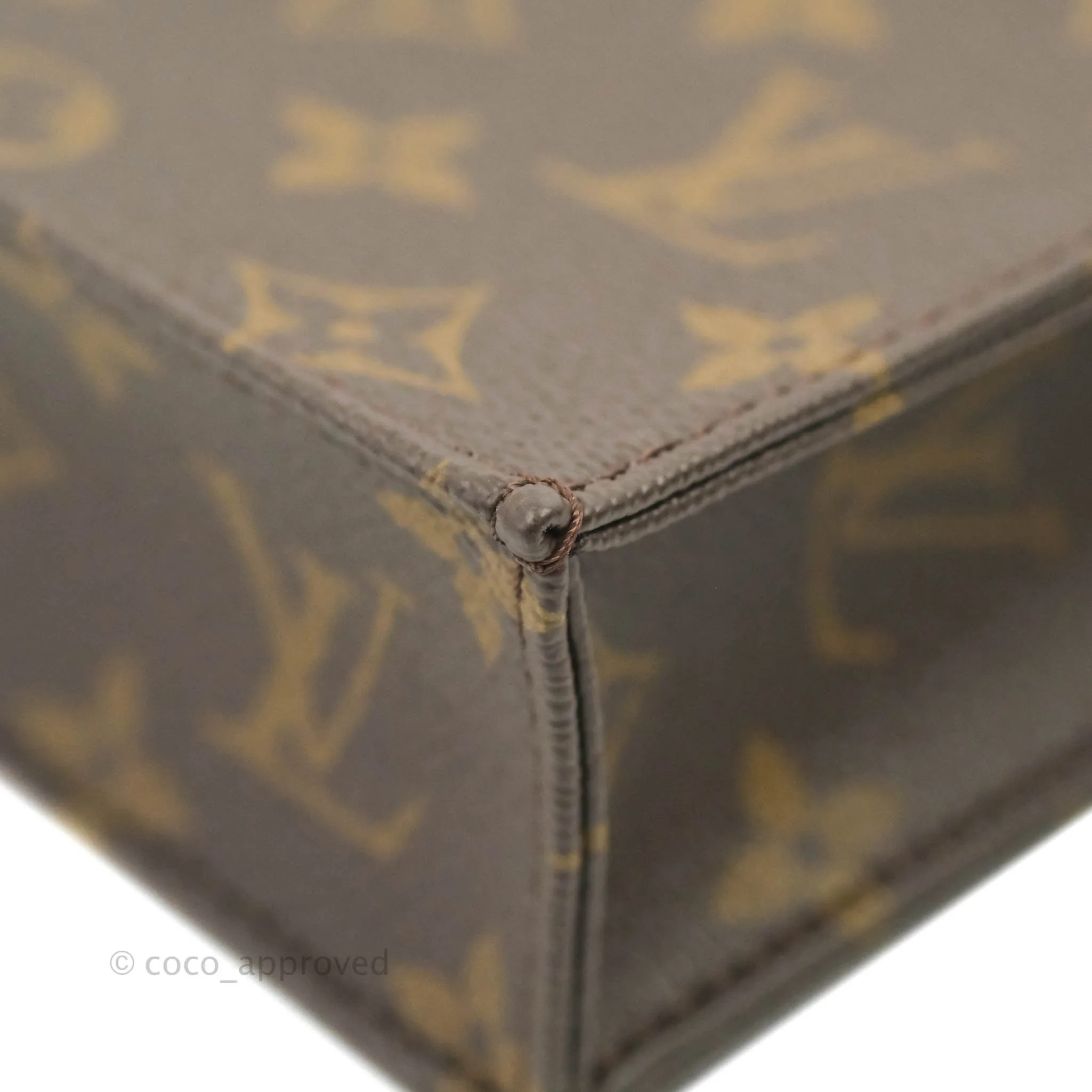 Louis Vuitton Monogram Canvas Petit Sac Plat bag
