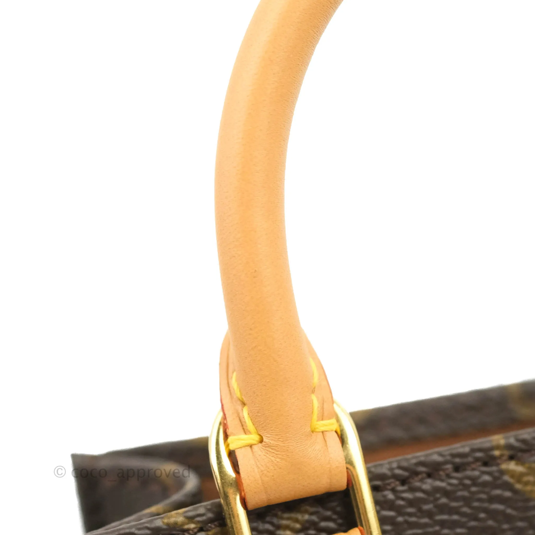 Louis Vuitton Monogram Canvas Petit Sac Plat bag