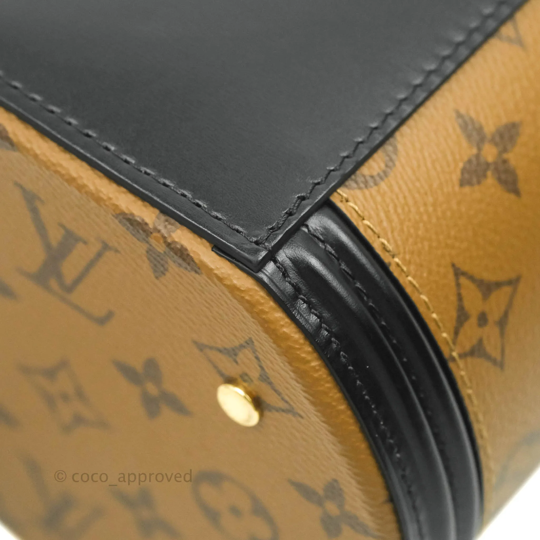 Louis Vuitton Monogram Canvas Reverse Cannes Bag
